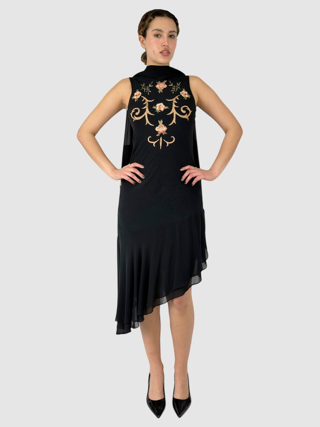 Floral Beaded Dress
