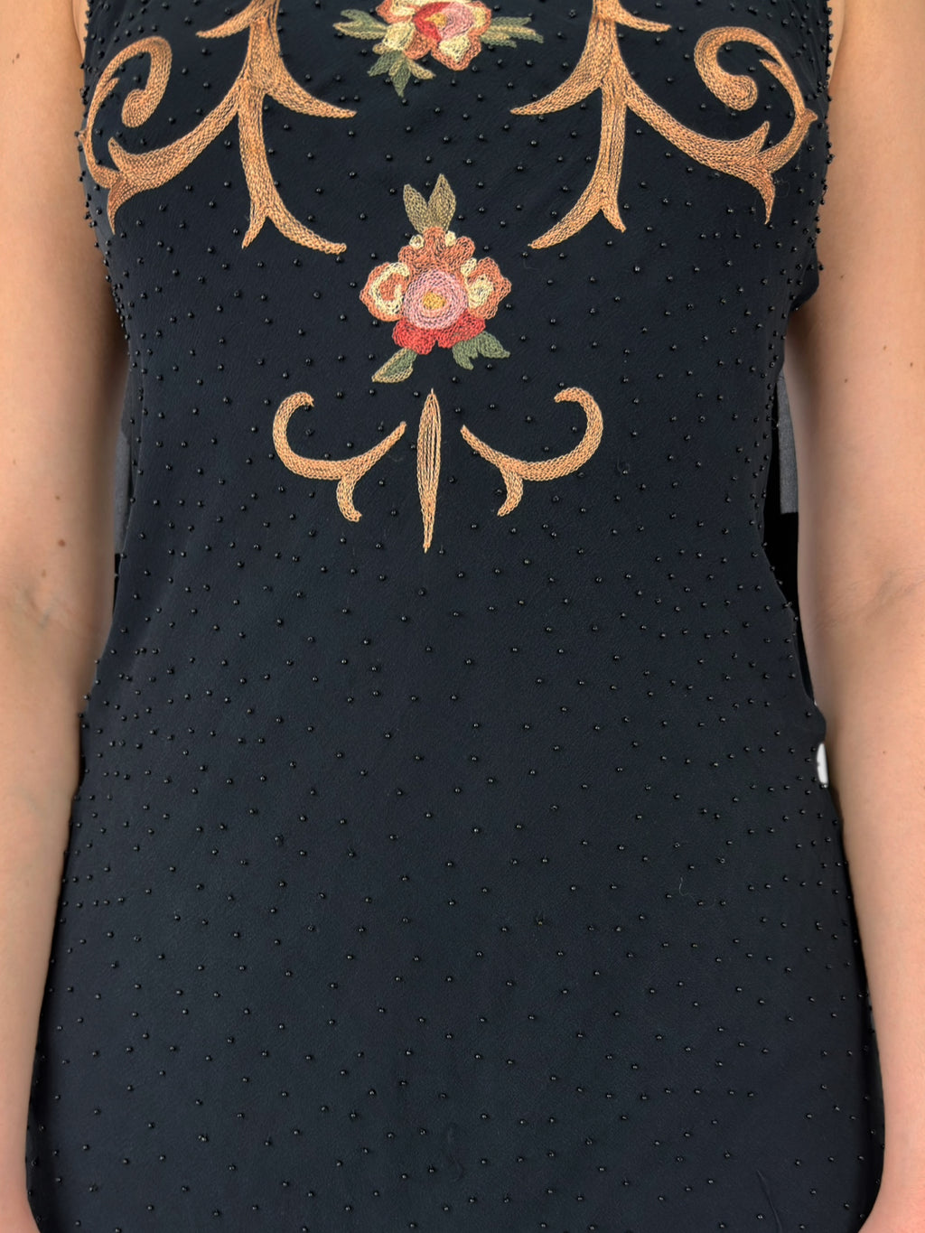 Floral Beaded Dress
