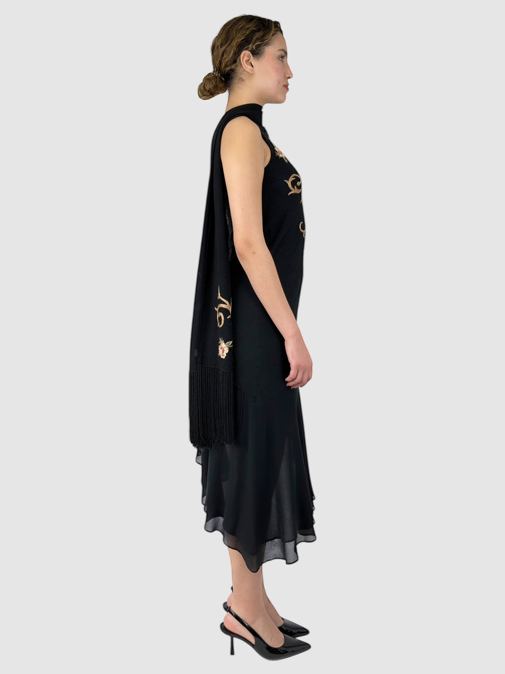 Floral Beaded Dress