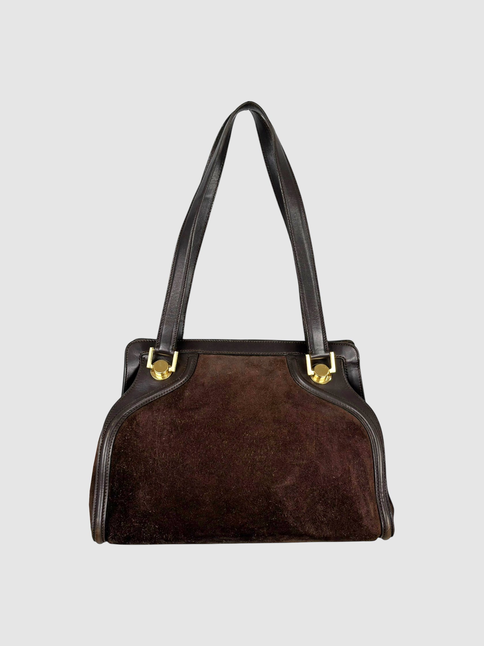 Suede Shoulder Bag