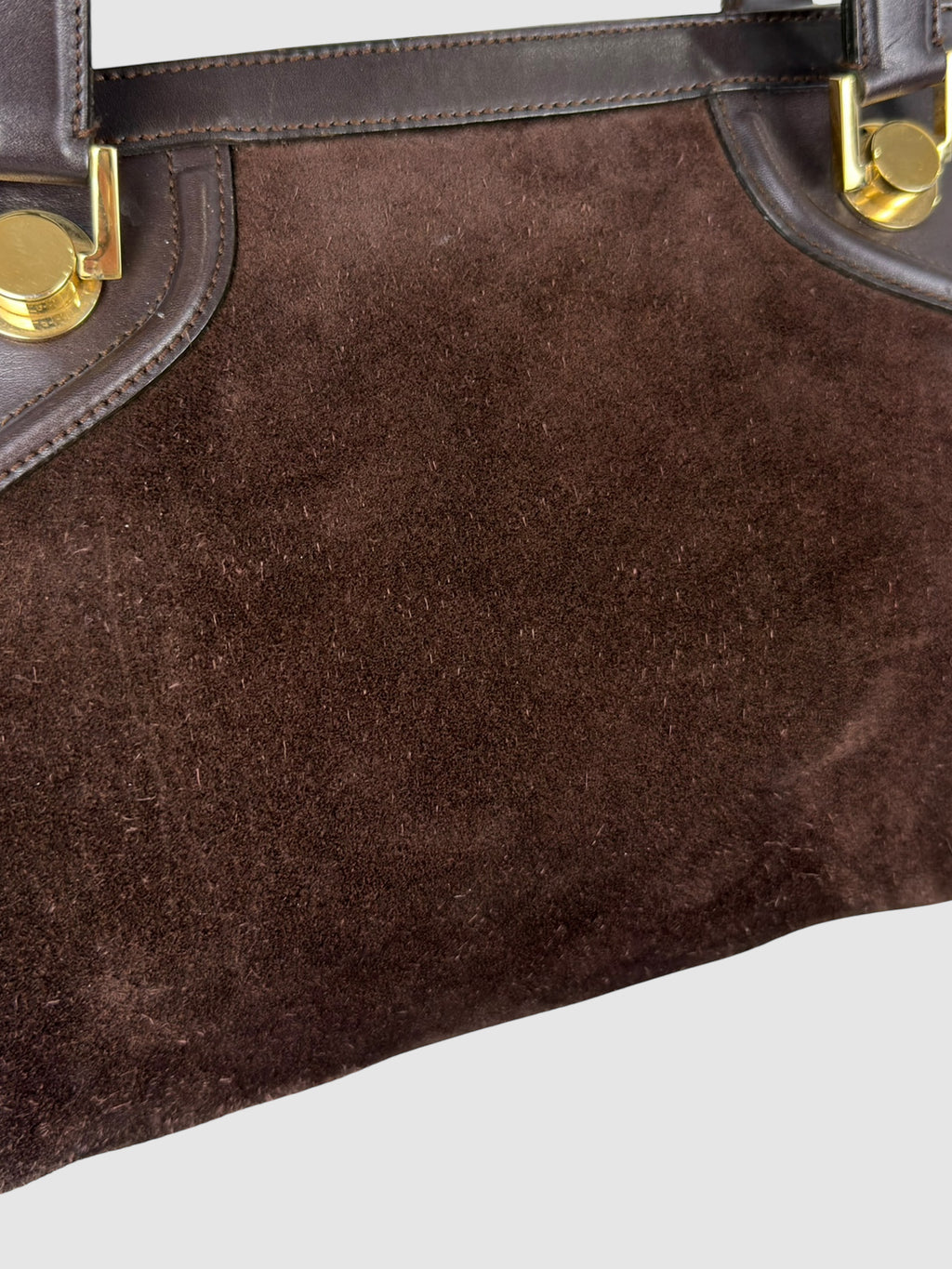 Suede Shoulder Bag