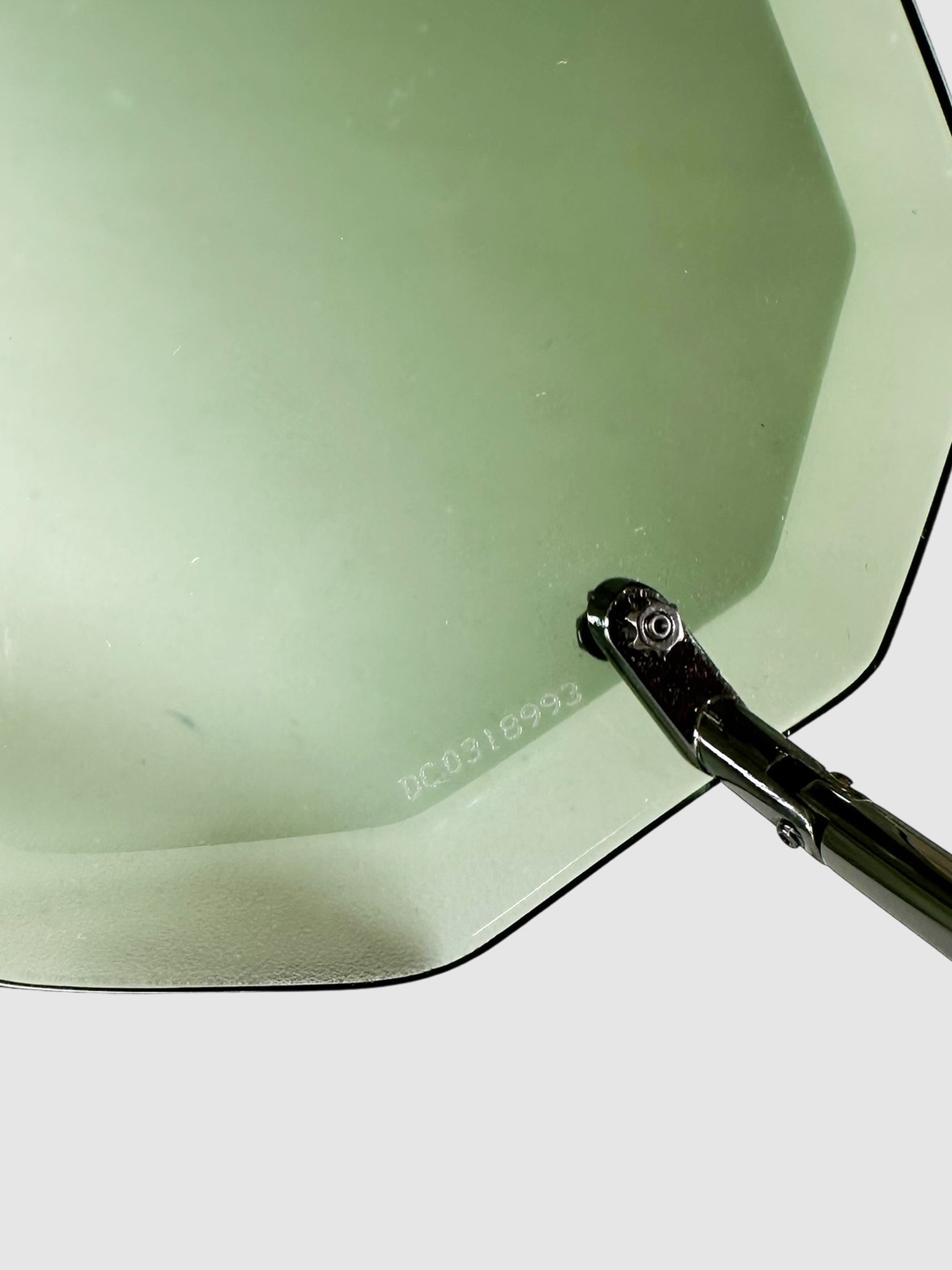 Rimless Hexagon Sunglasses