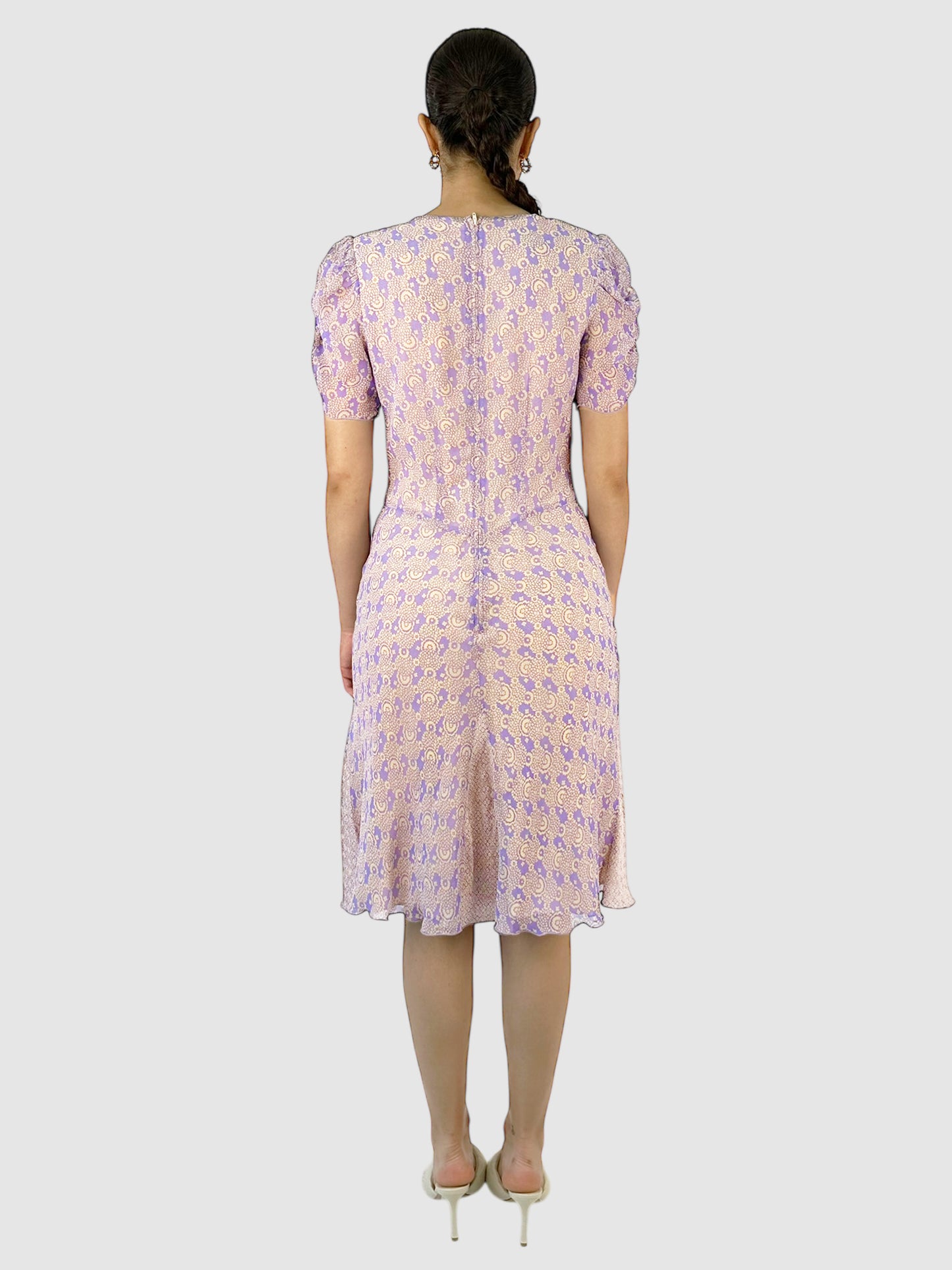 Silk Printed Dress