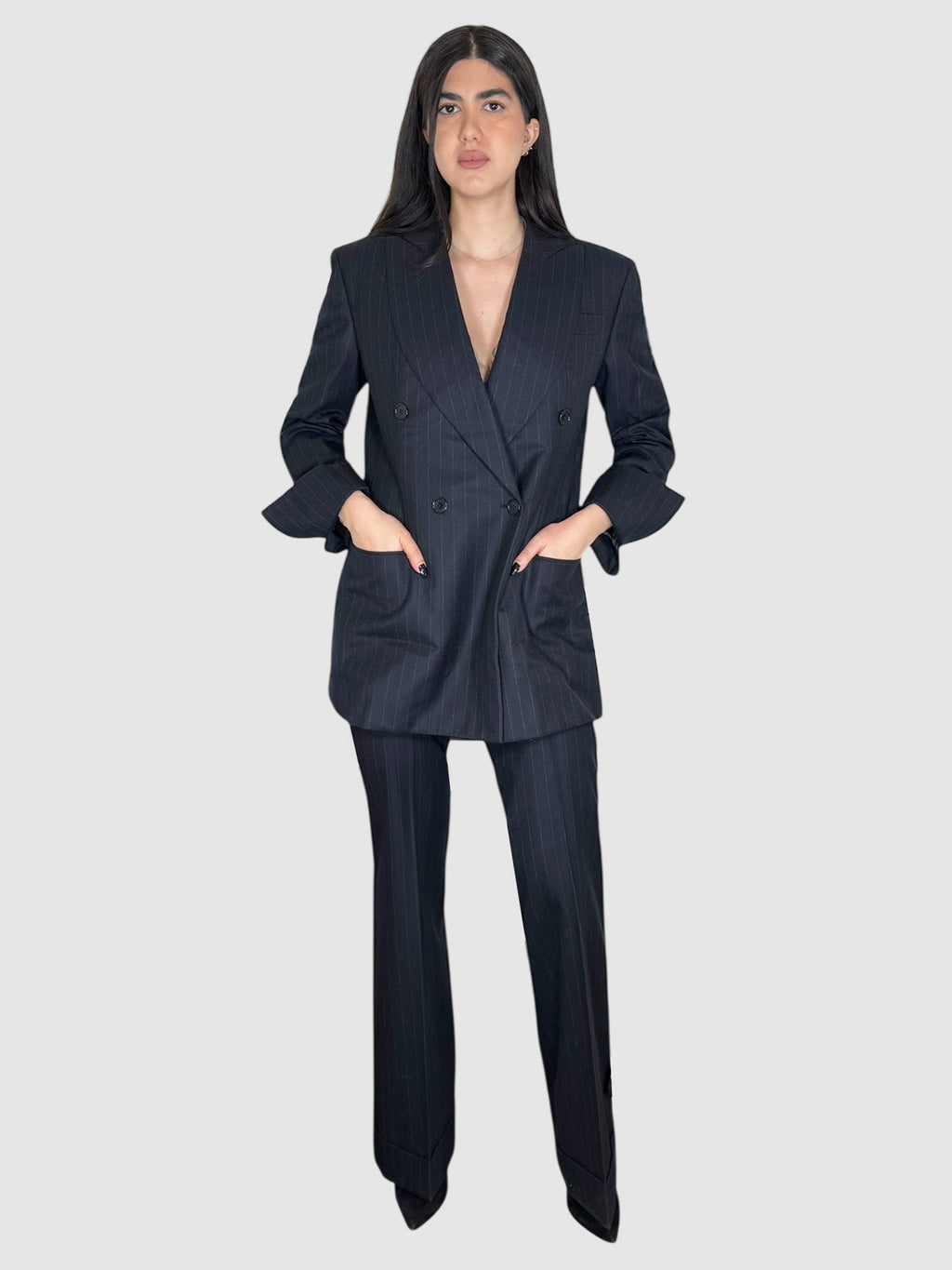Pinstripe 2-Piece Set