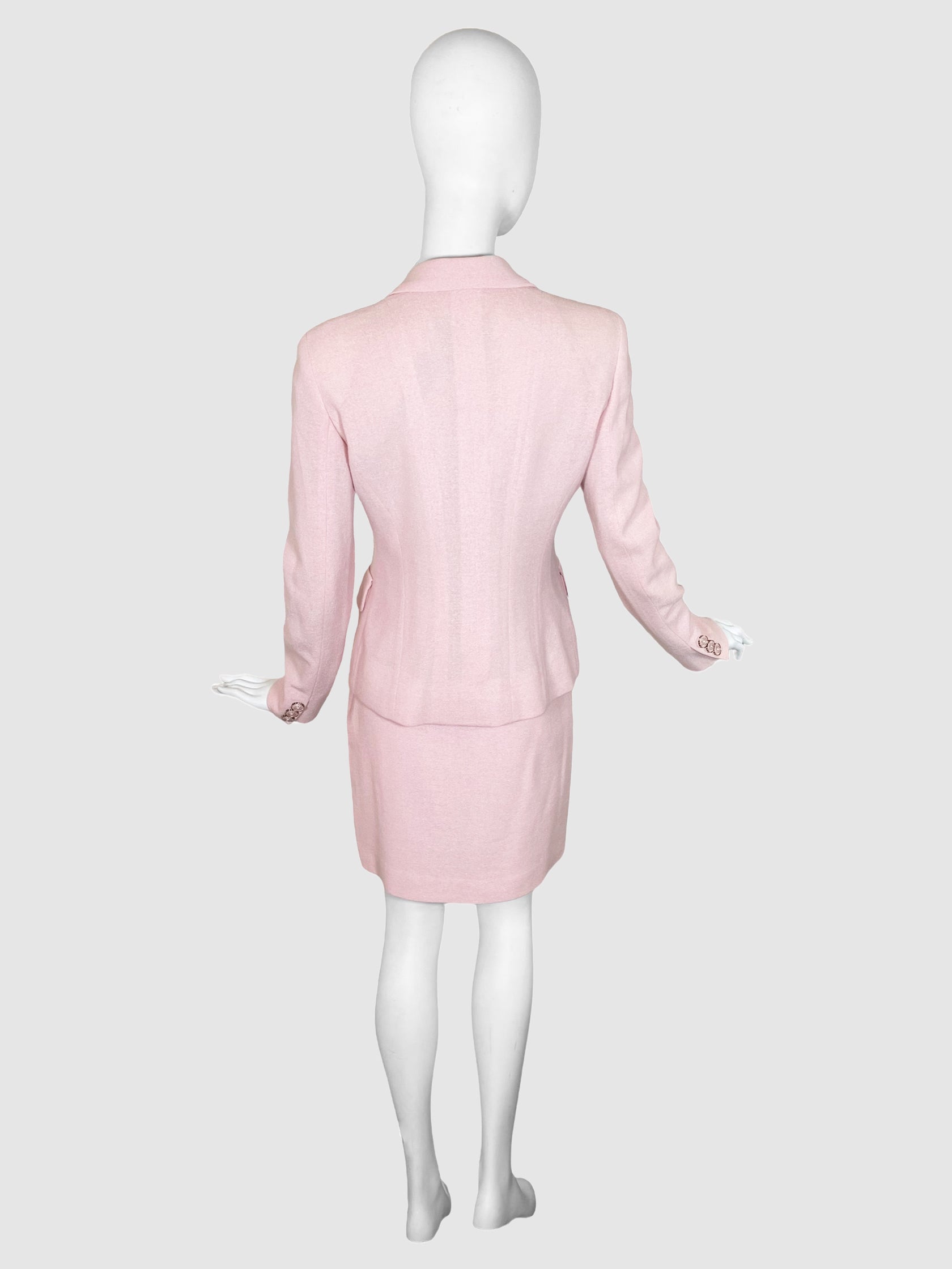 Moschino 2-Piece Wool Suit Set - Size S