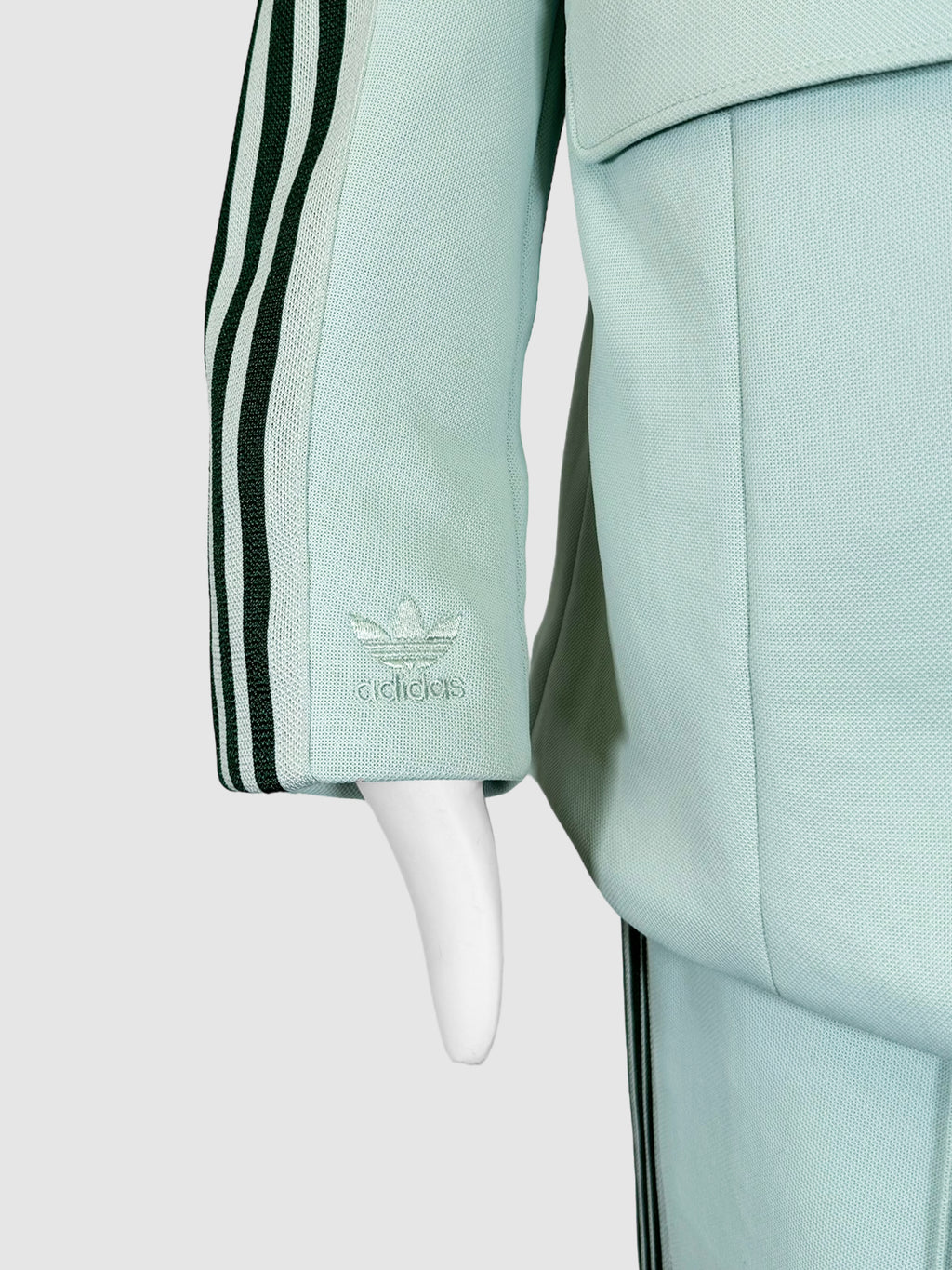 Three Stripe Piqué Two-Piece Set - Size 44