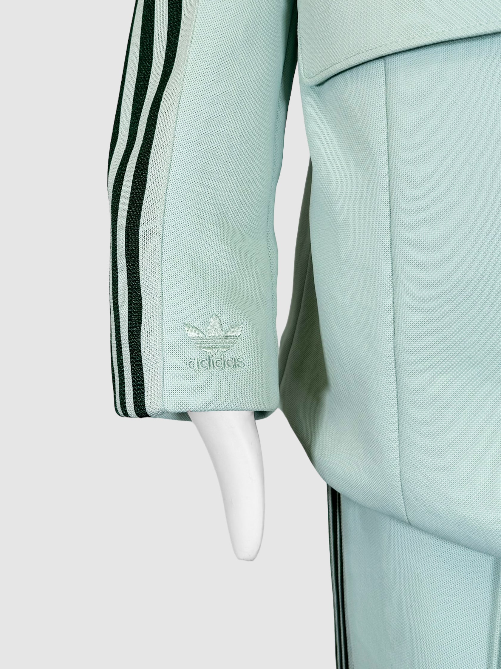 Three Stripe Piqué Two-Piece Set - Size 44