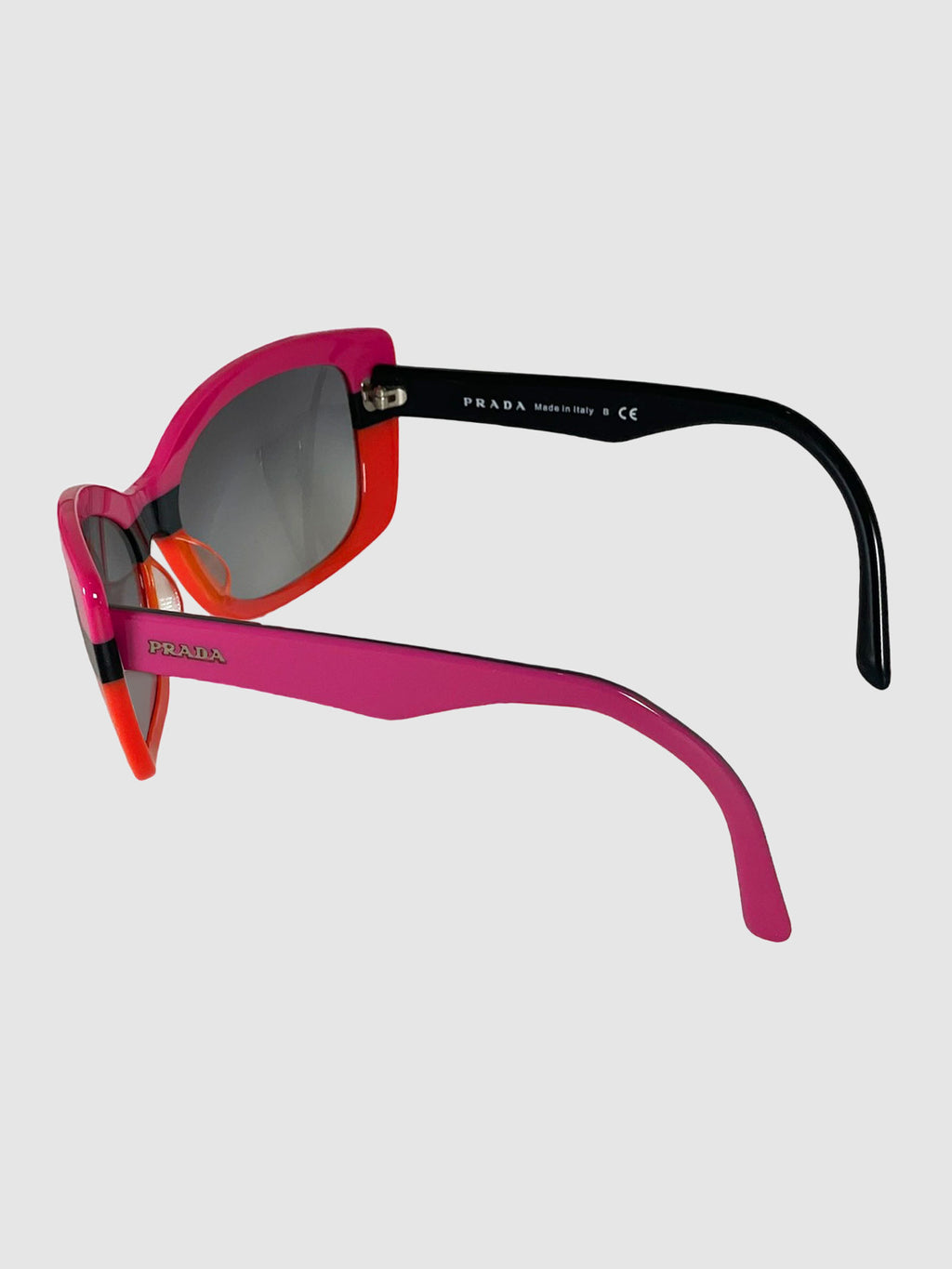 Oversized Colourblock Gradient Sunglasses