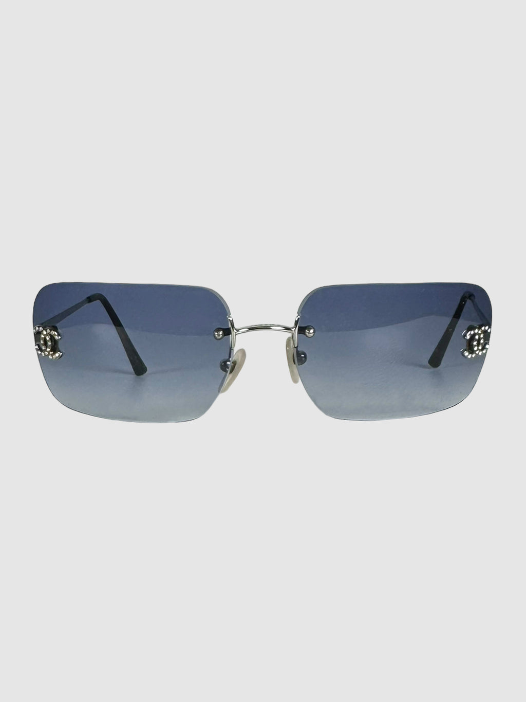 Tinted Rectangular Sunglasses