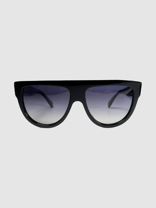 Flat Aviator Sunglasses