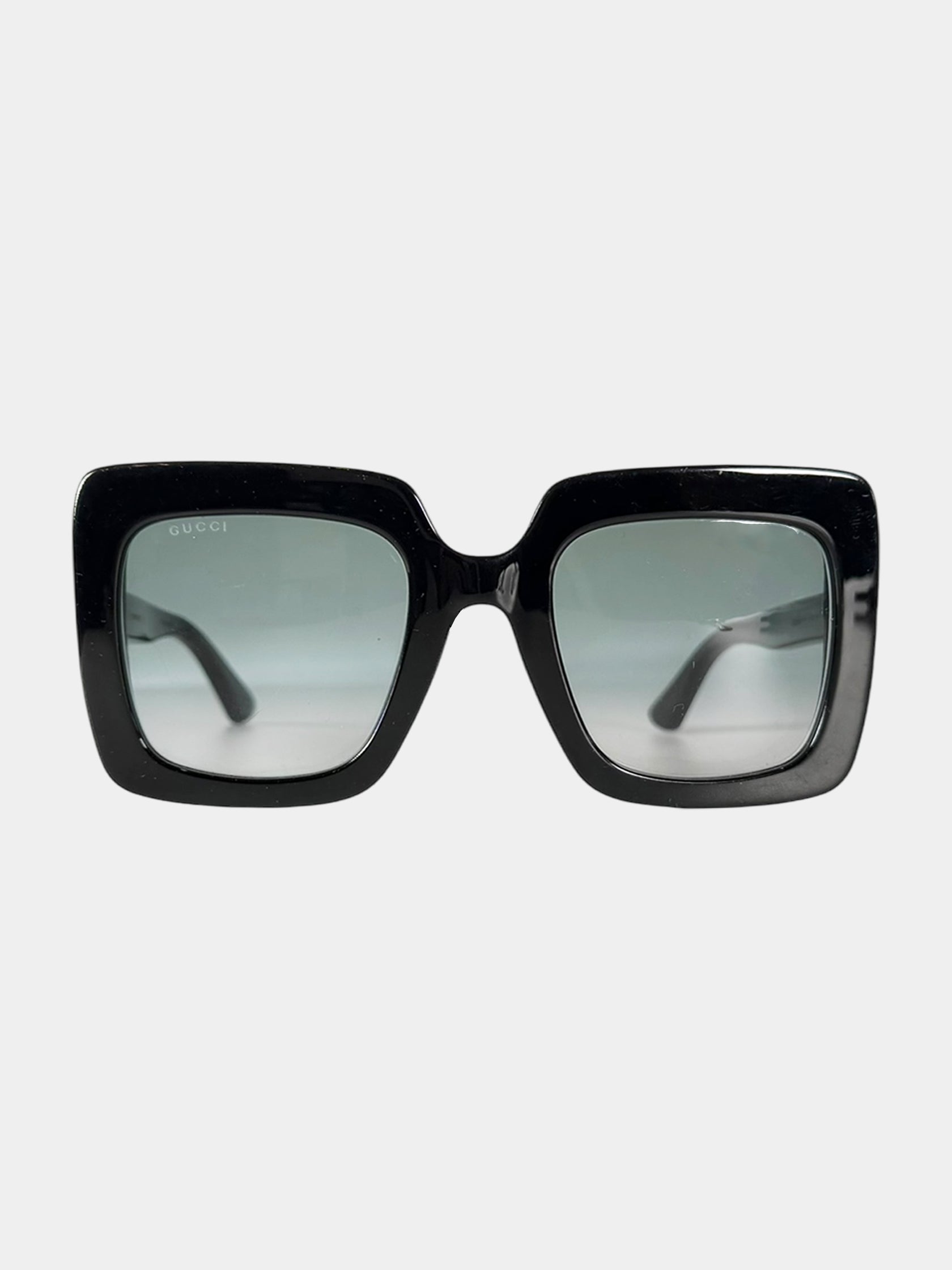 Gucci Black Interlocking G Oversized Square Sunglasses Luxury Designer Resale Consignment Toronto
