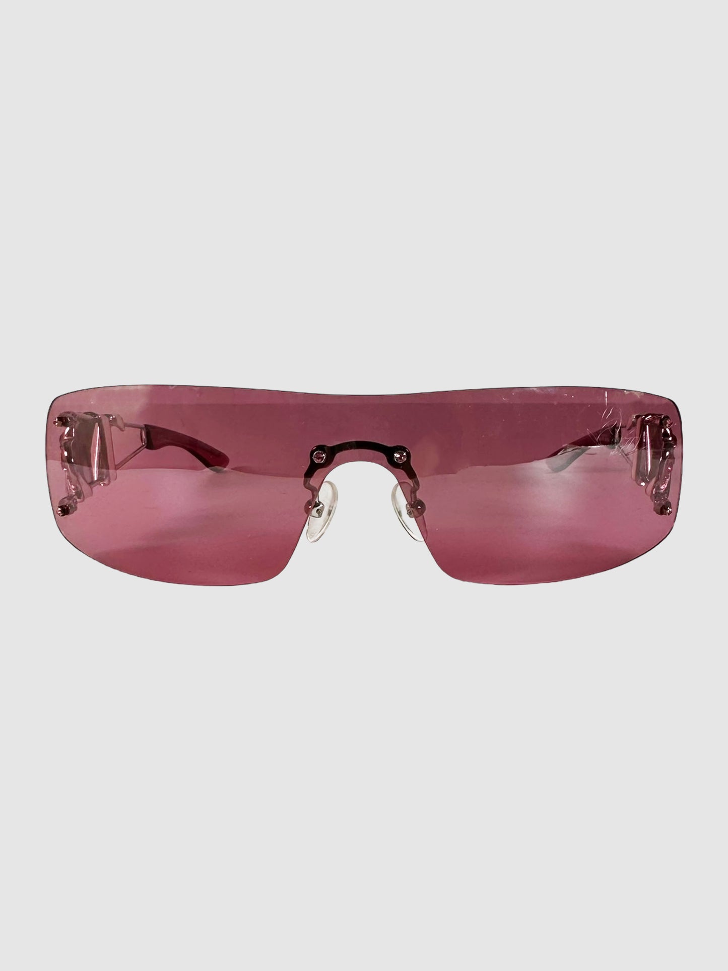 Heart Core Shield Tinted Sunglasses