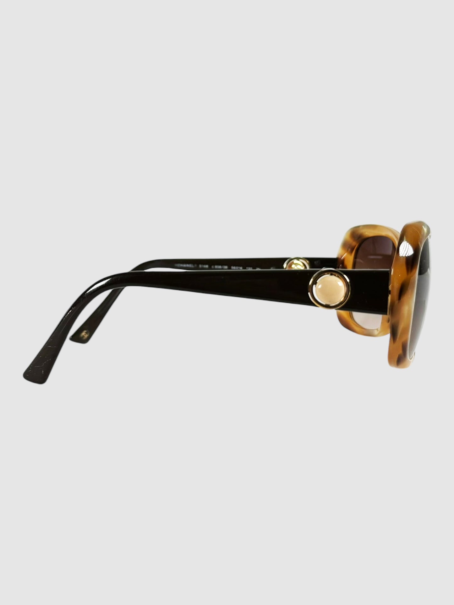 Tortoiseshell Rotating CC Sunglasses