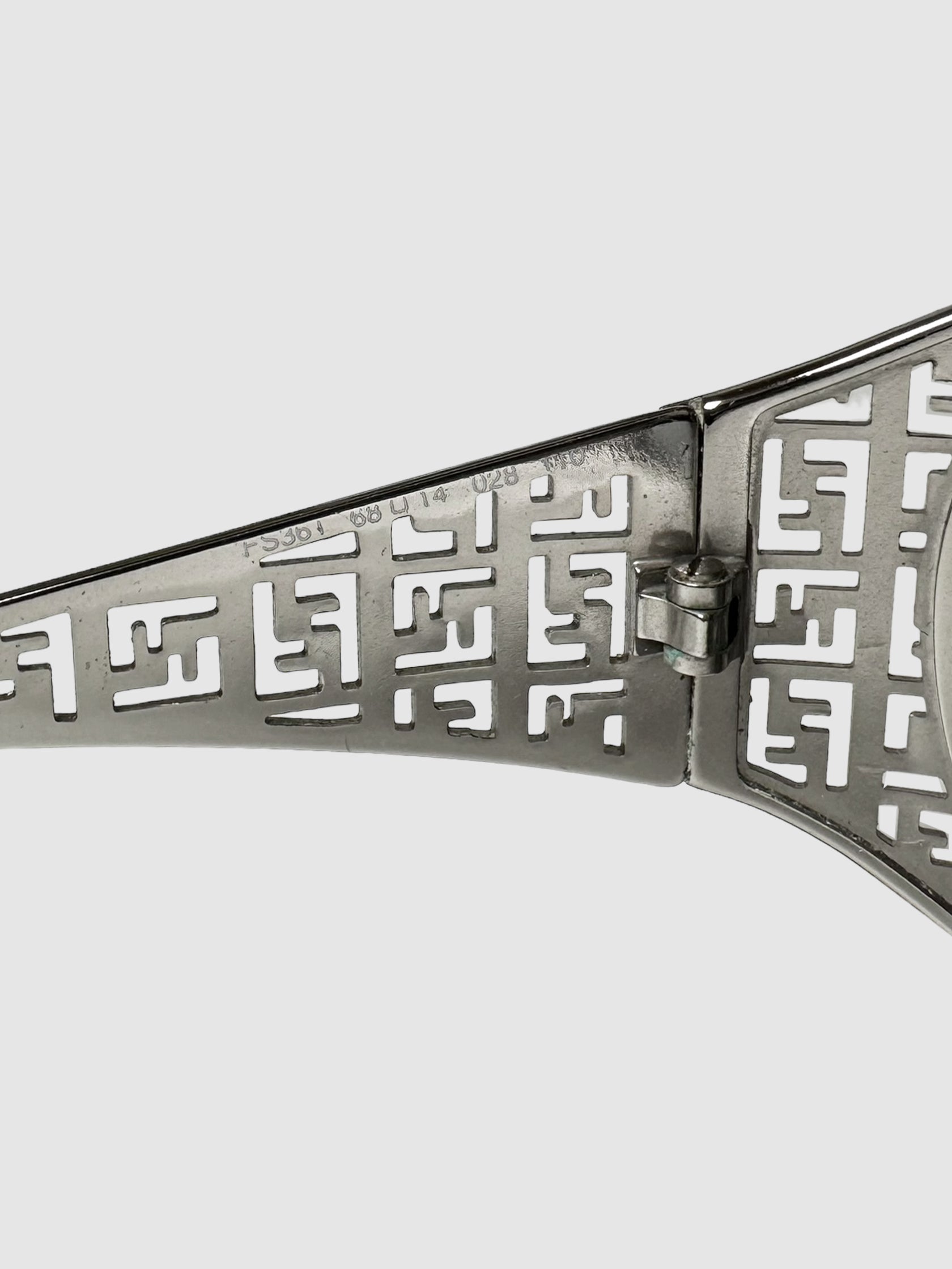 Oversized Zucca Tinted Sunglasses