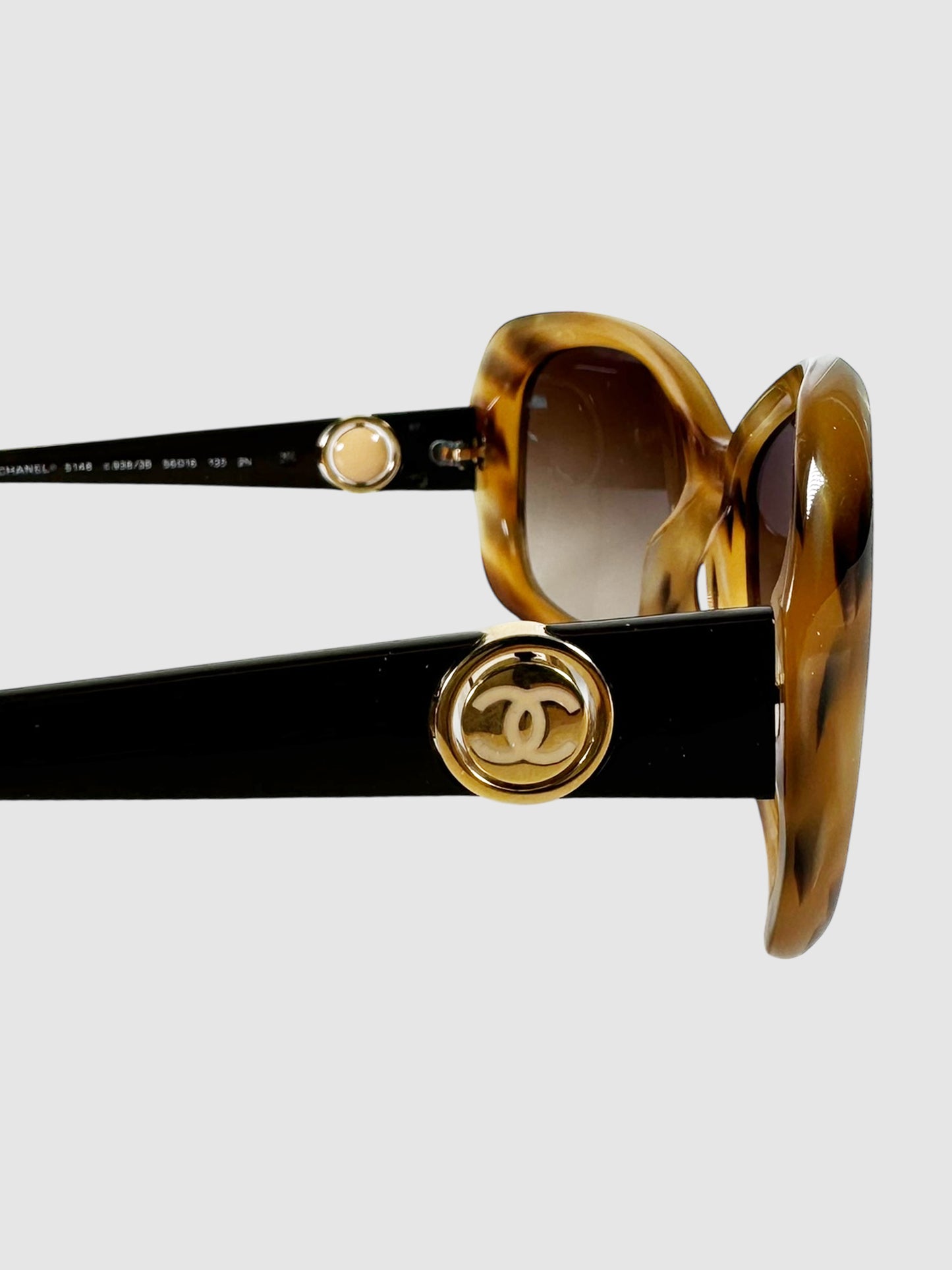 Tortoiseshell Rotating CC Sunglasses