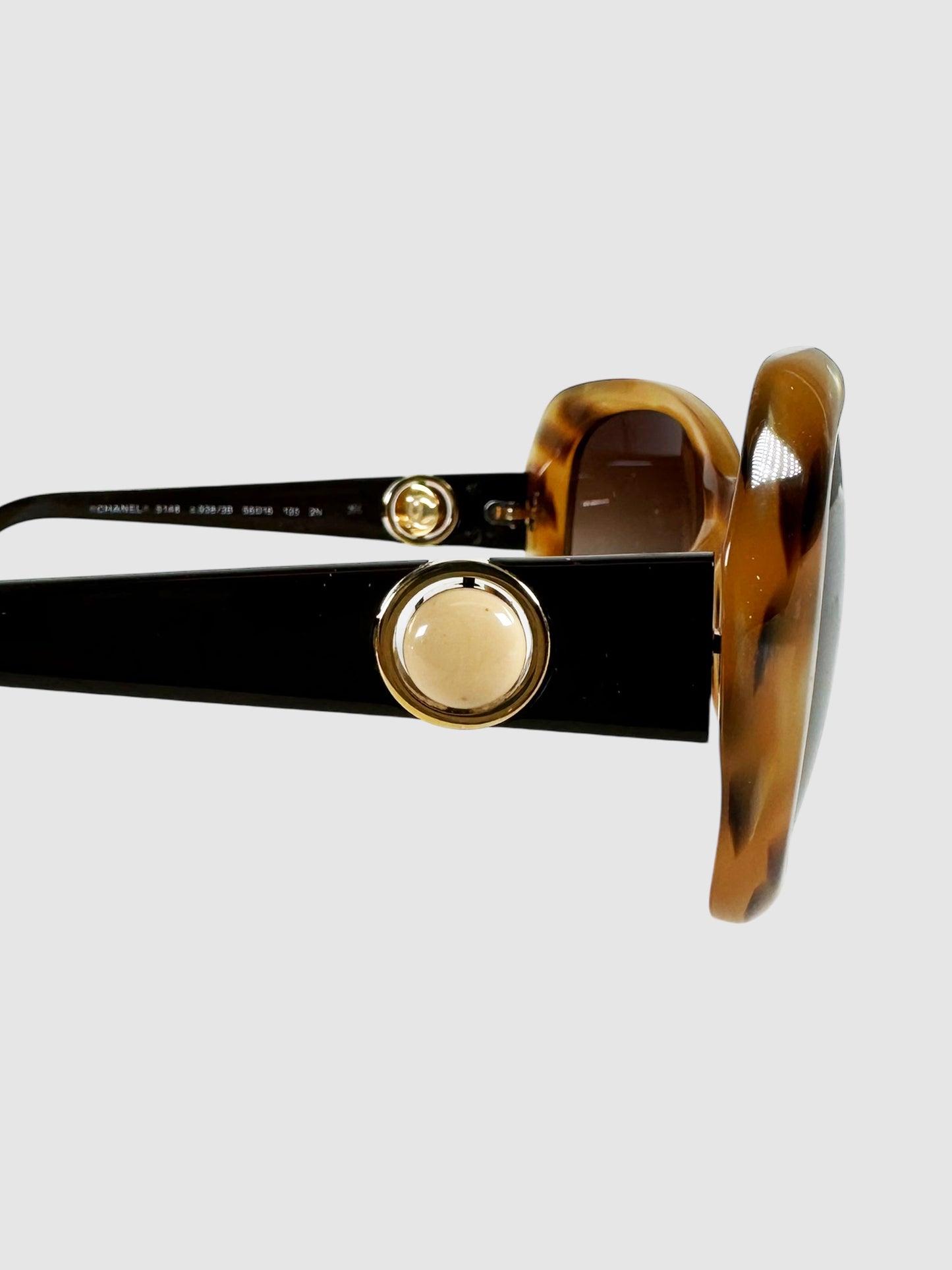 Tortoiseshell Rotating CC Sunglasses