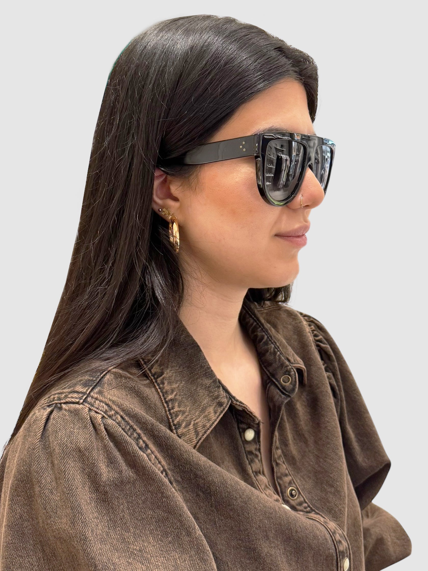 Flat Aviator Sunglasses