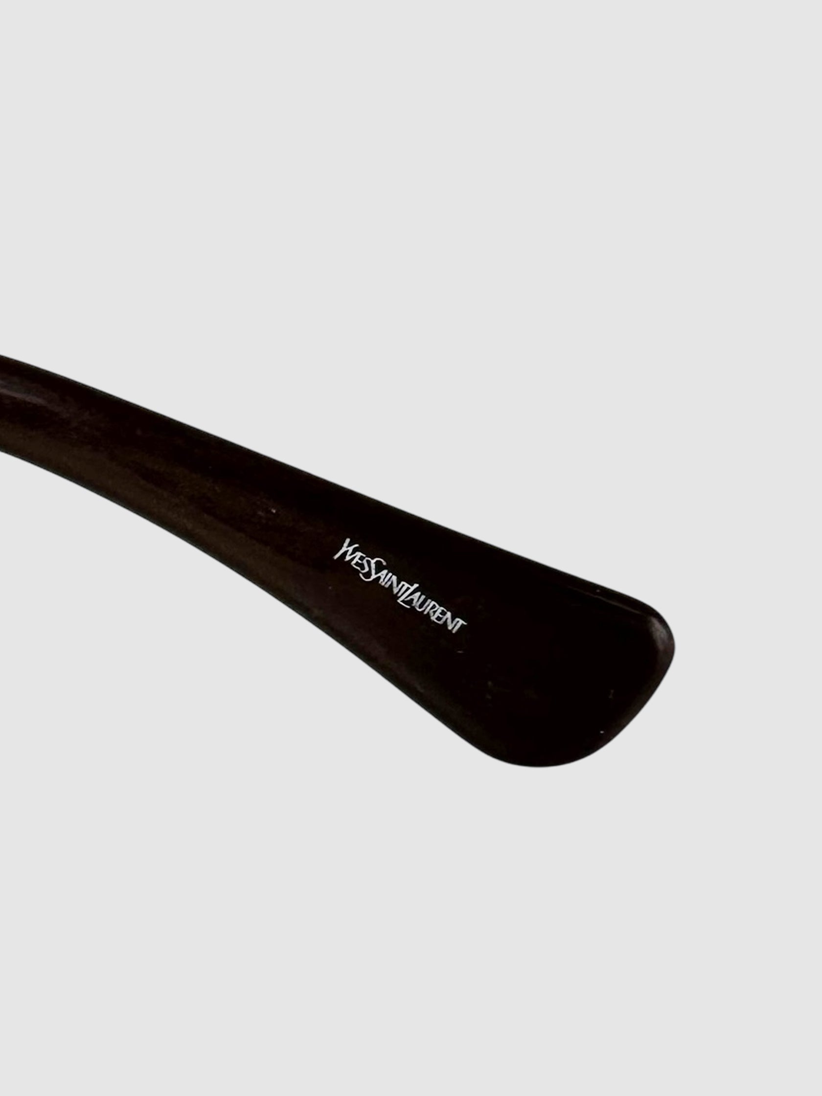 Rimless Shield Chain Sunglasses