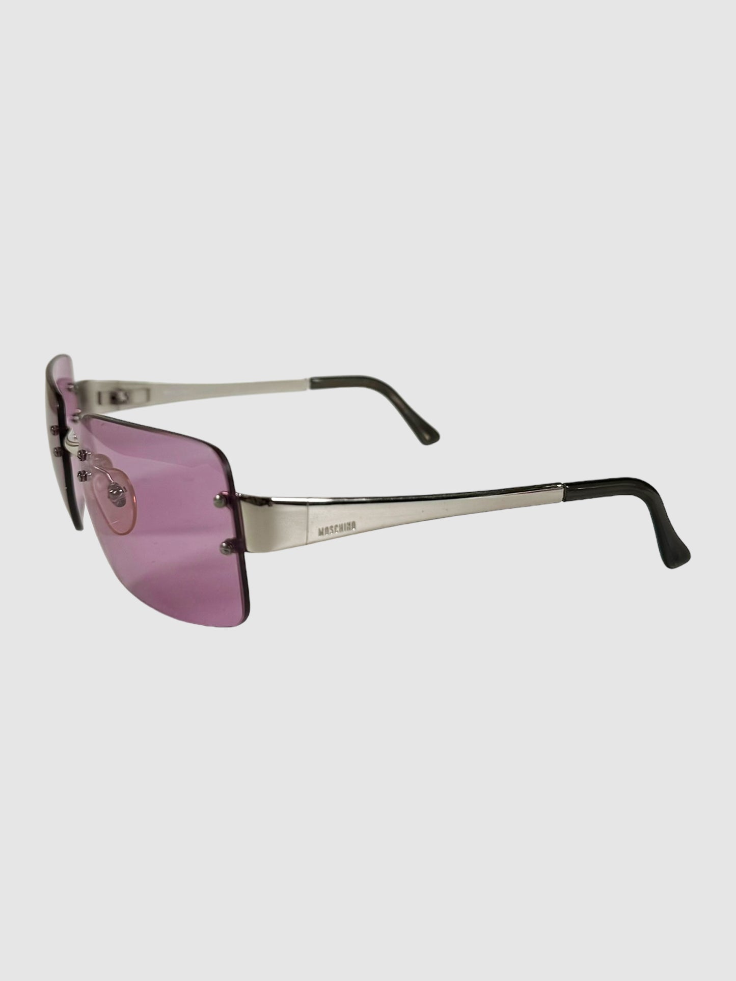 Wide Frame Tinted Sunglasses