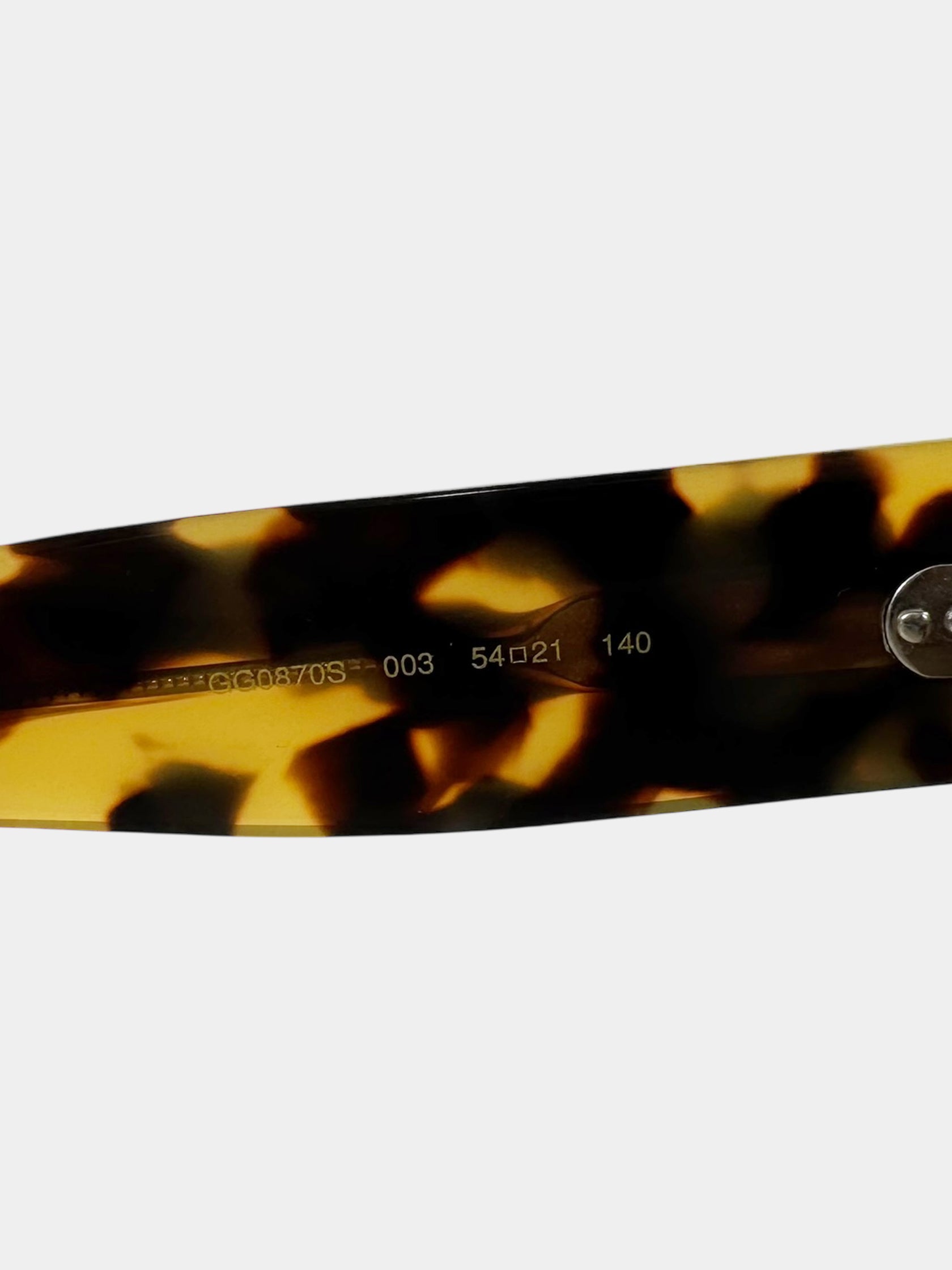 Tortoiseshell Semi-Cat Eye Sunglasses