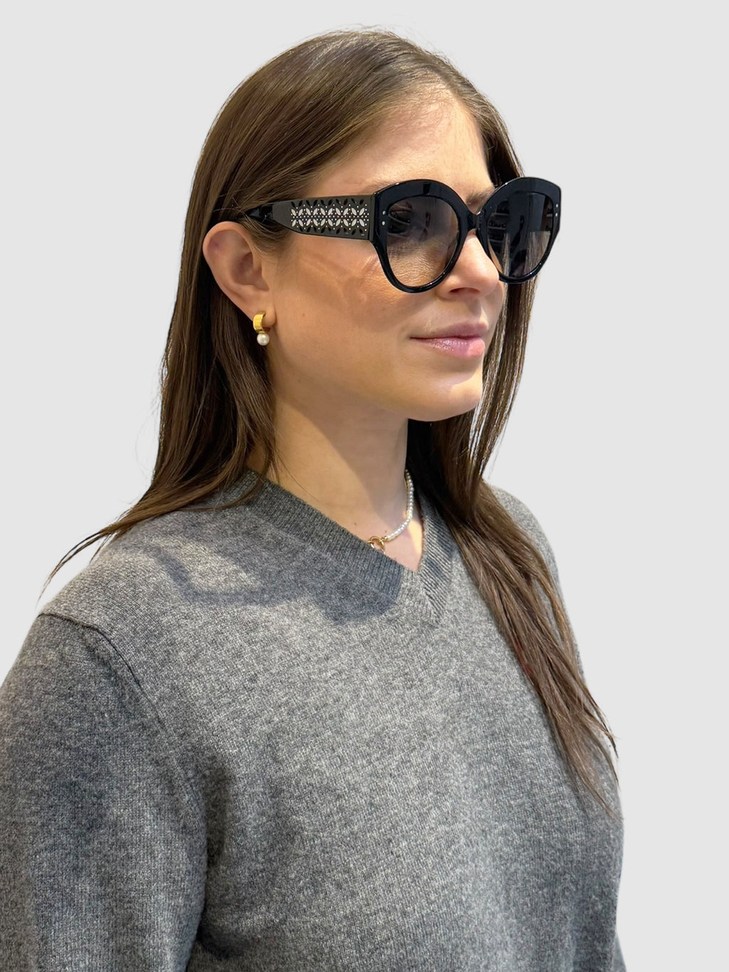 Novelty Cat Eye Sunglasses