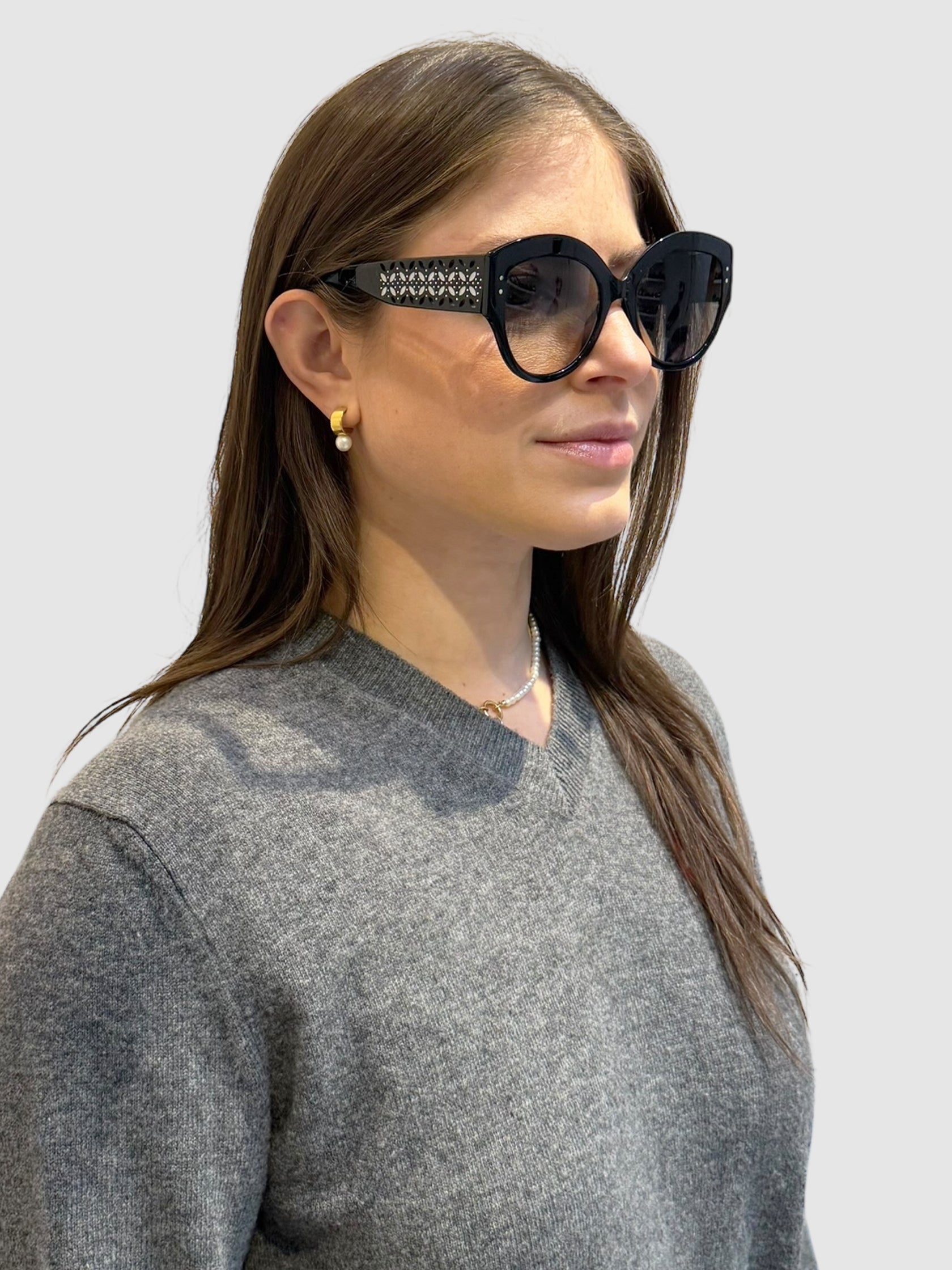 Novelty Cat Eye Sunglasses