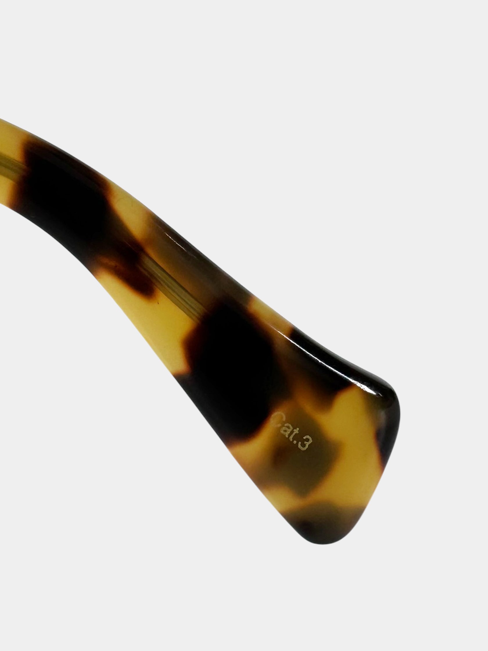 Tortoiseshell Semi-Cat Eye Sunglasses