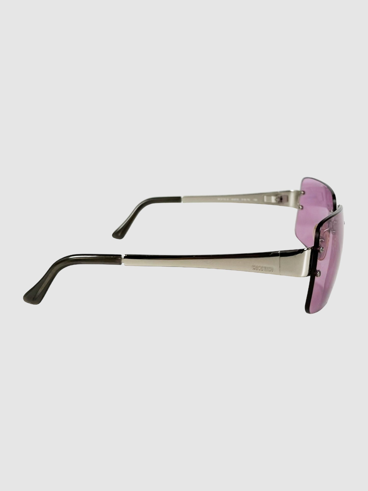 Wide Frame Tinted Sunglasses