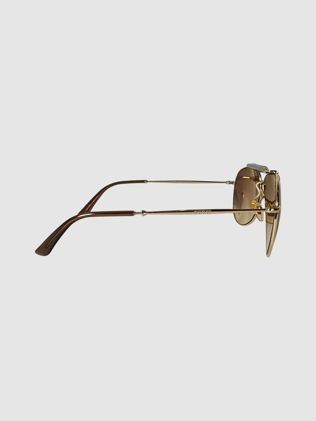 Bamboo Aviator Sunglasses