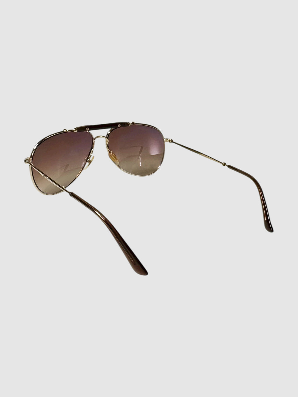Bamboo Aviator Sunglasses