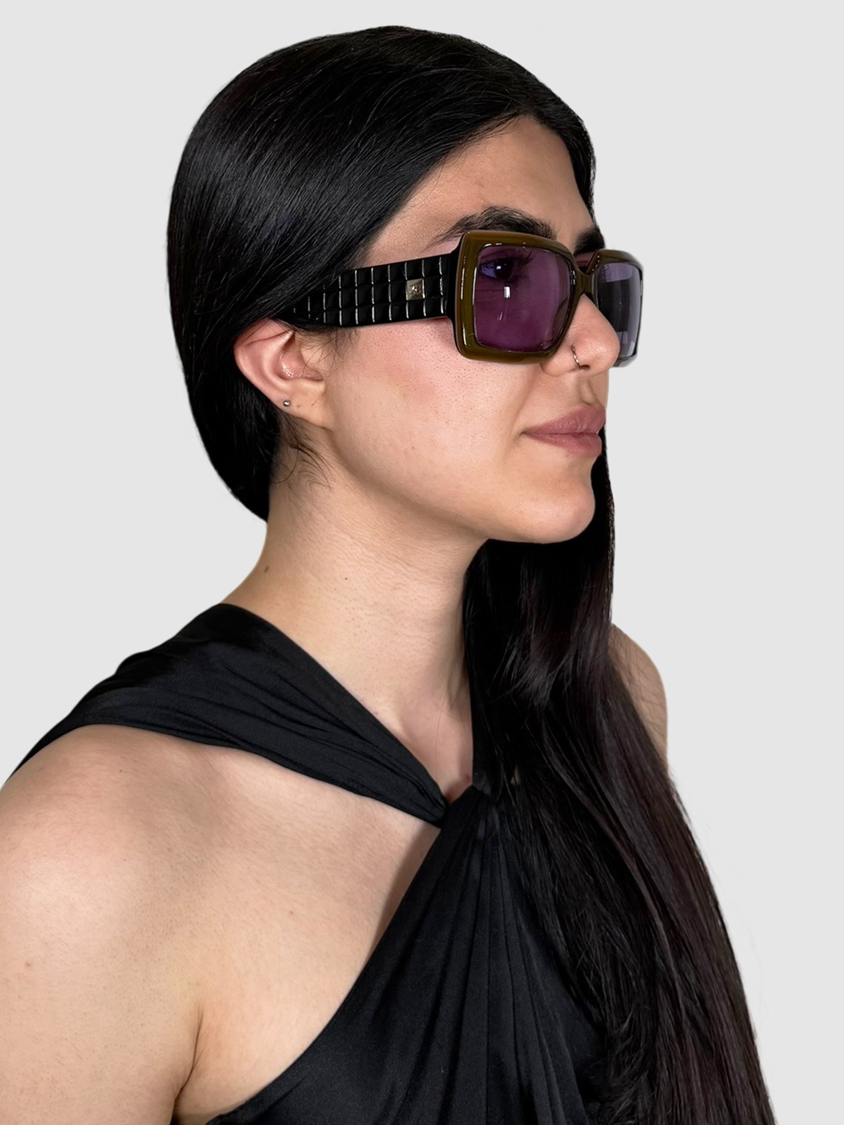 Quilted Square Sunglasses