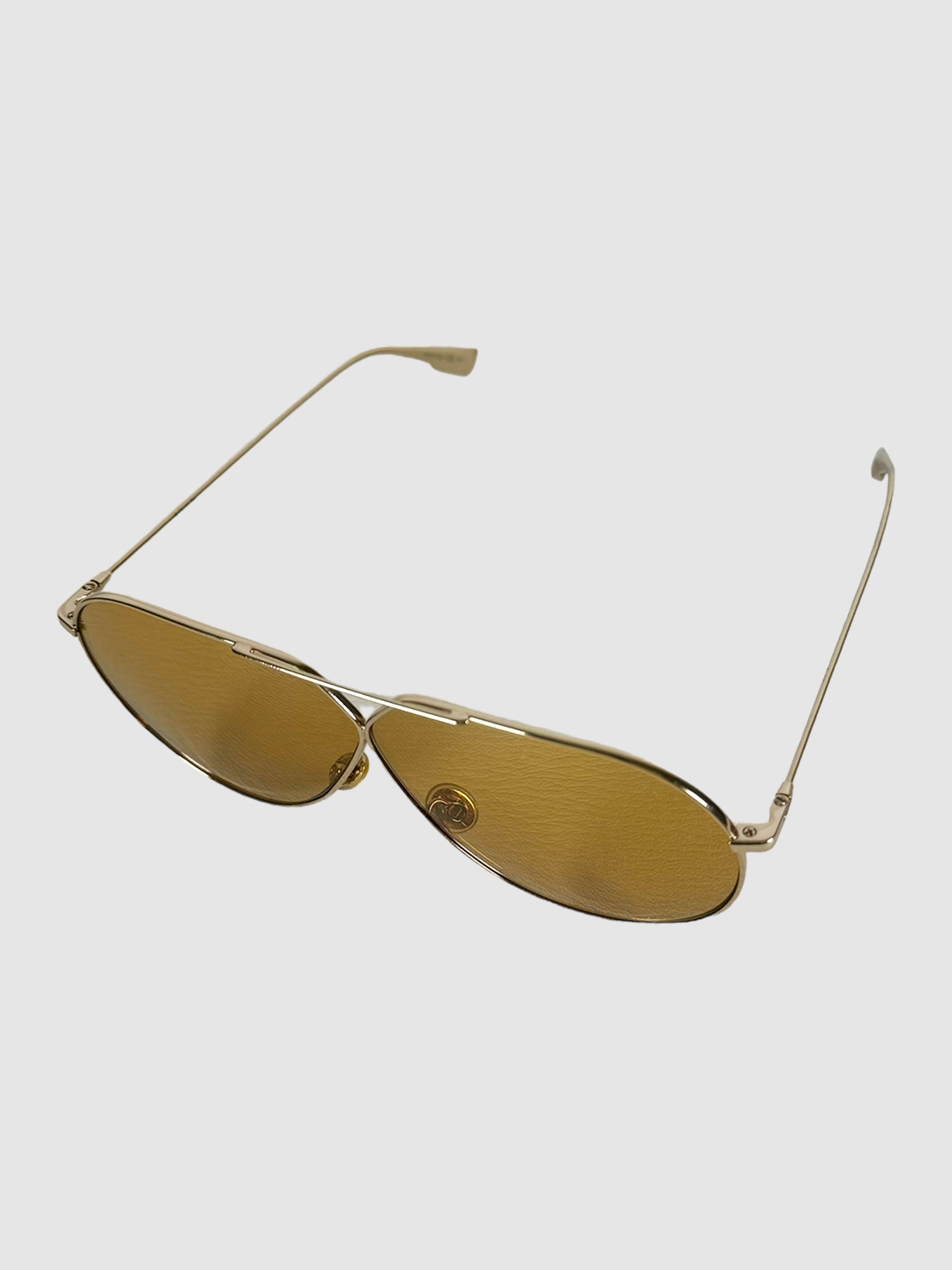 Tinted Aviator Sunglasses