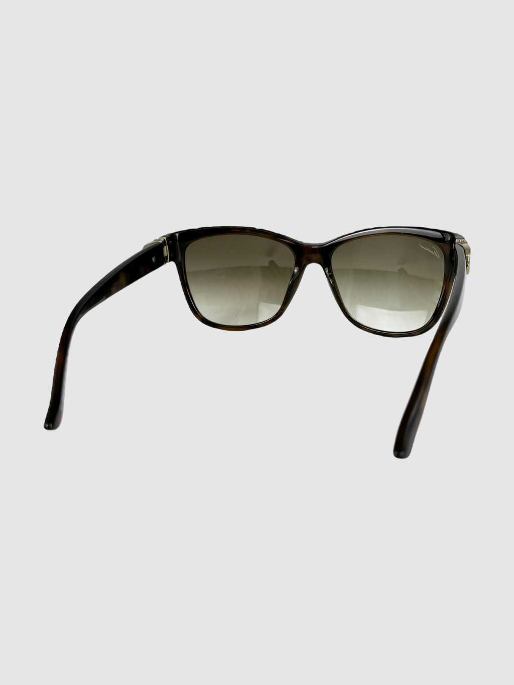 Tortoiseshell Semi-Cat Eye Sunglasses