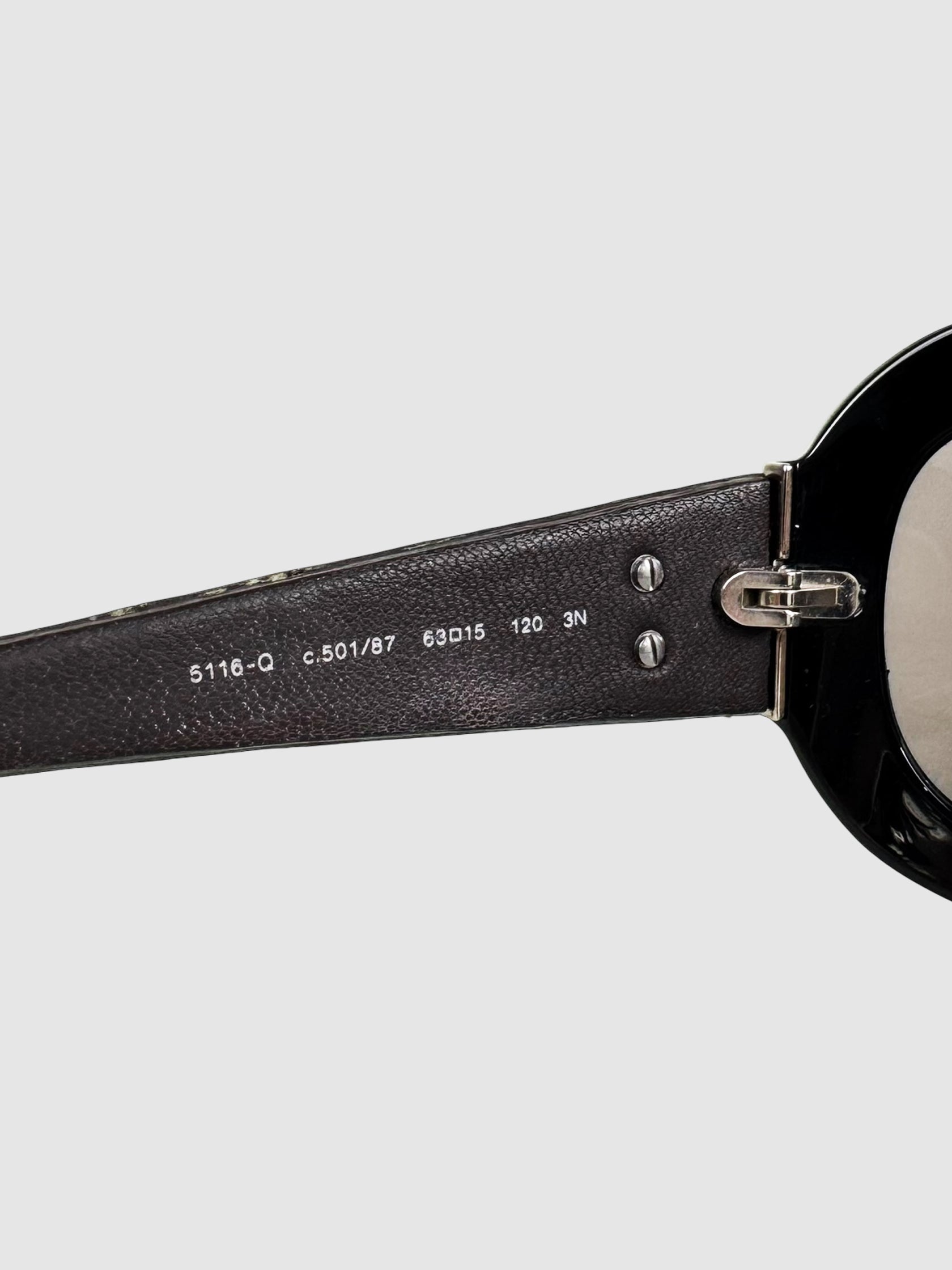 Quilted CC Sunglasses