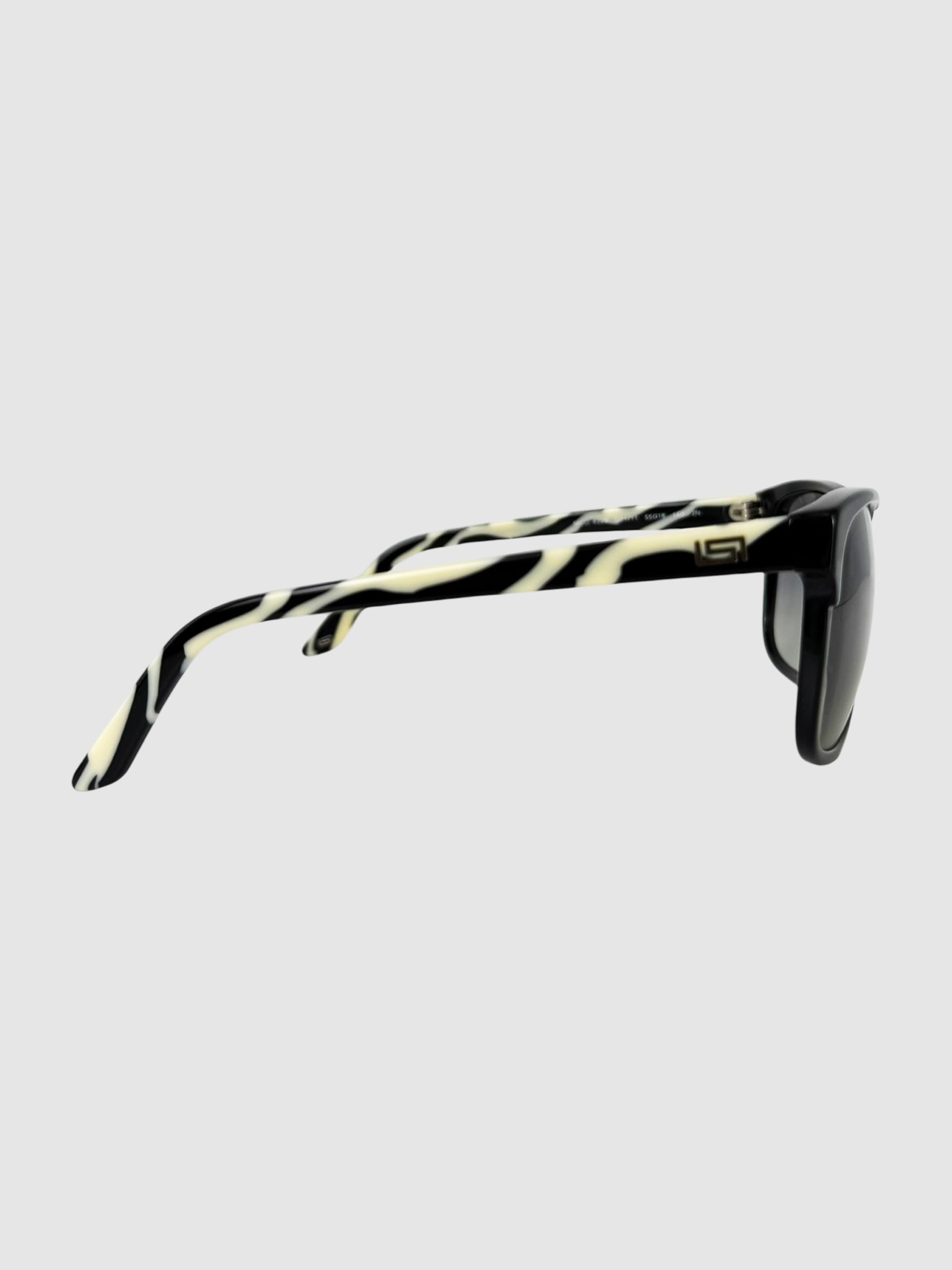 Abstract Print Square Sunglasses