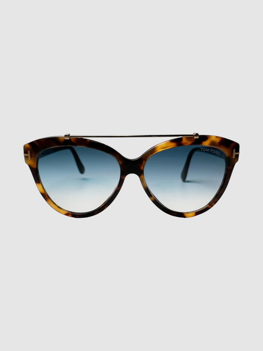 Livia Tortoiseshell Sunglasses