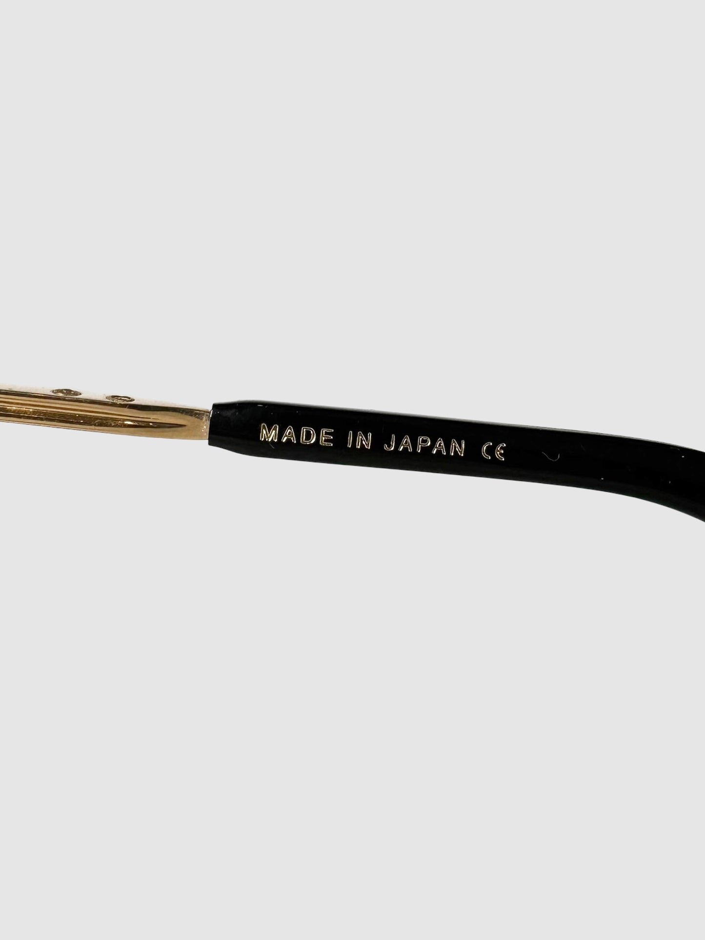 Mach-Seven Semi-Cat Eye Sunglasses