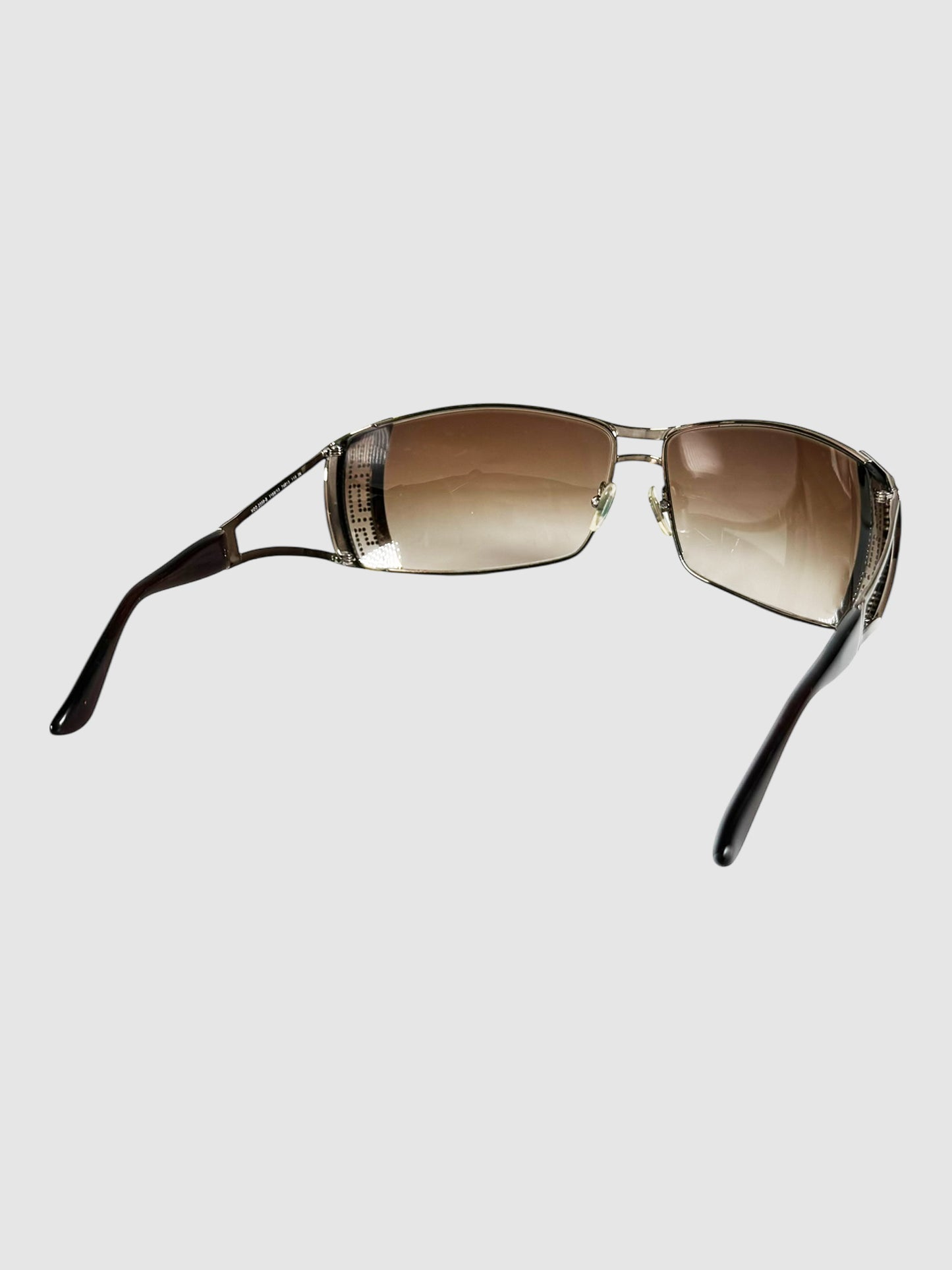 Rimless Swarovski Diamante Sunglasses