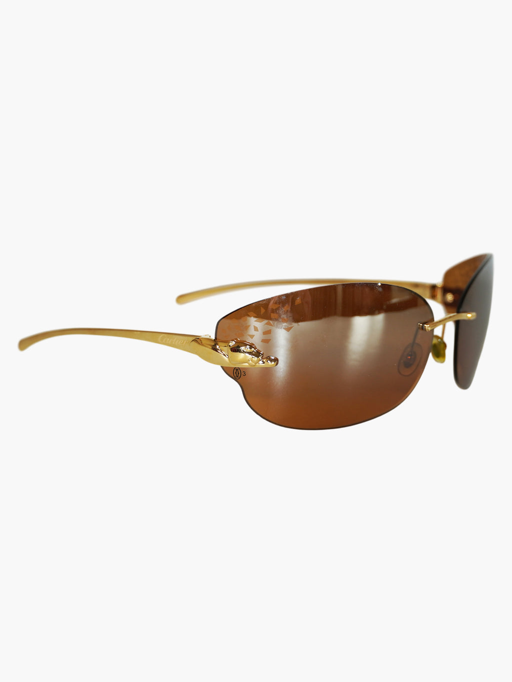 Panthere Rimless Sunglasses