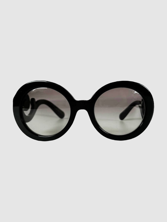 Baroque Round Sunglasses