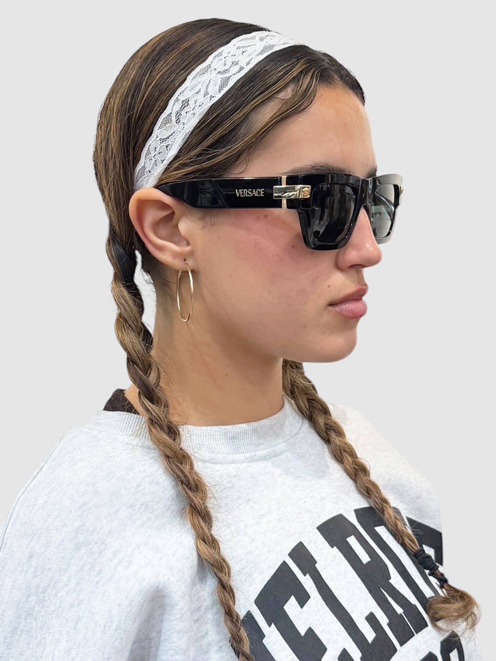 Medusa Rectangular Sunglasses