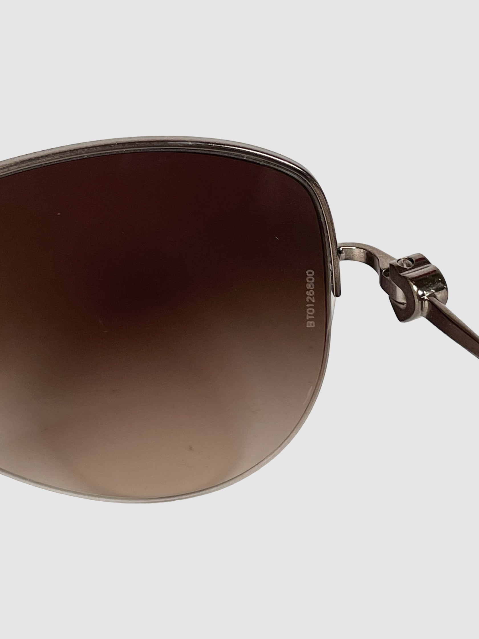 Gradient Rimless Sunglasses