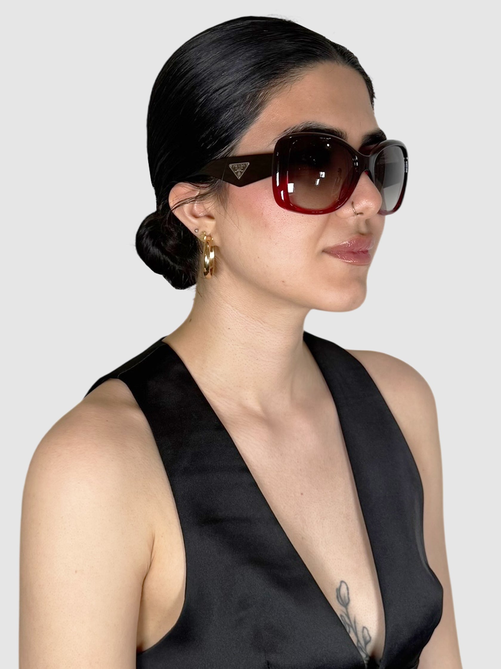 Oversized Gradient Sunglasses