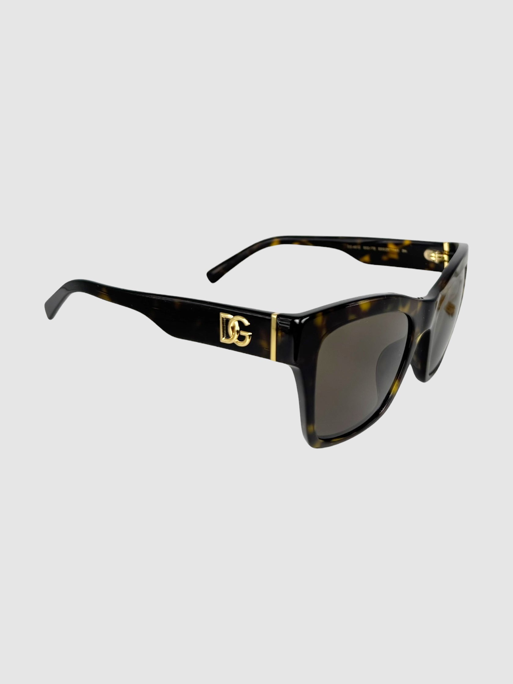 Tortoiseshell Square Sunglasses