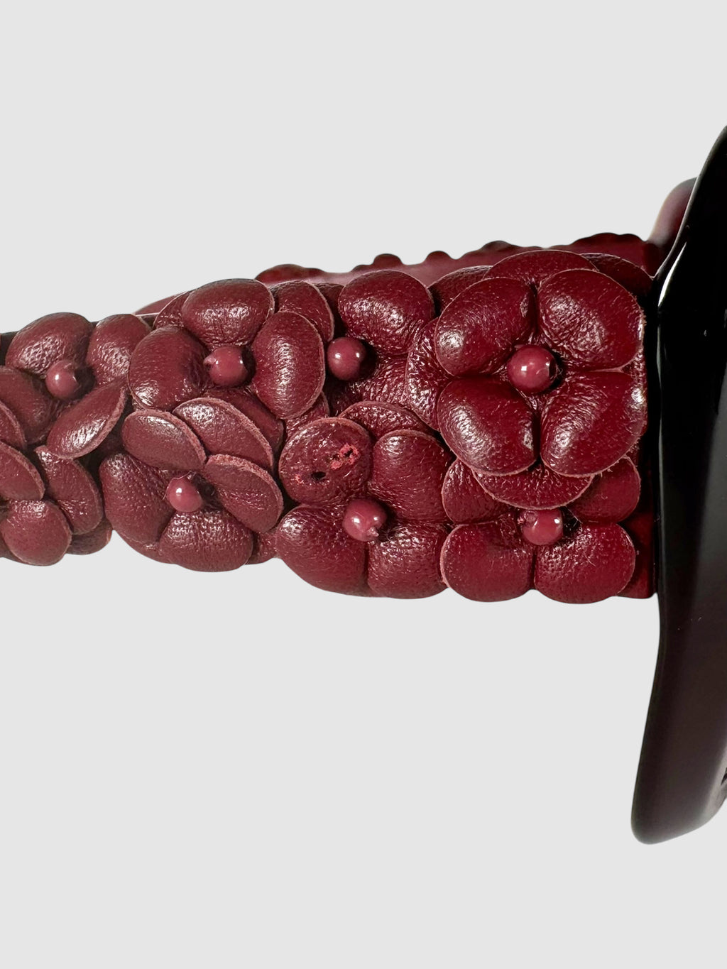 Leather Camelia Sunglasses