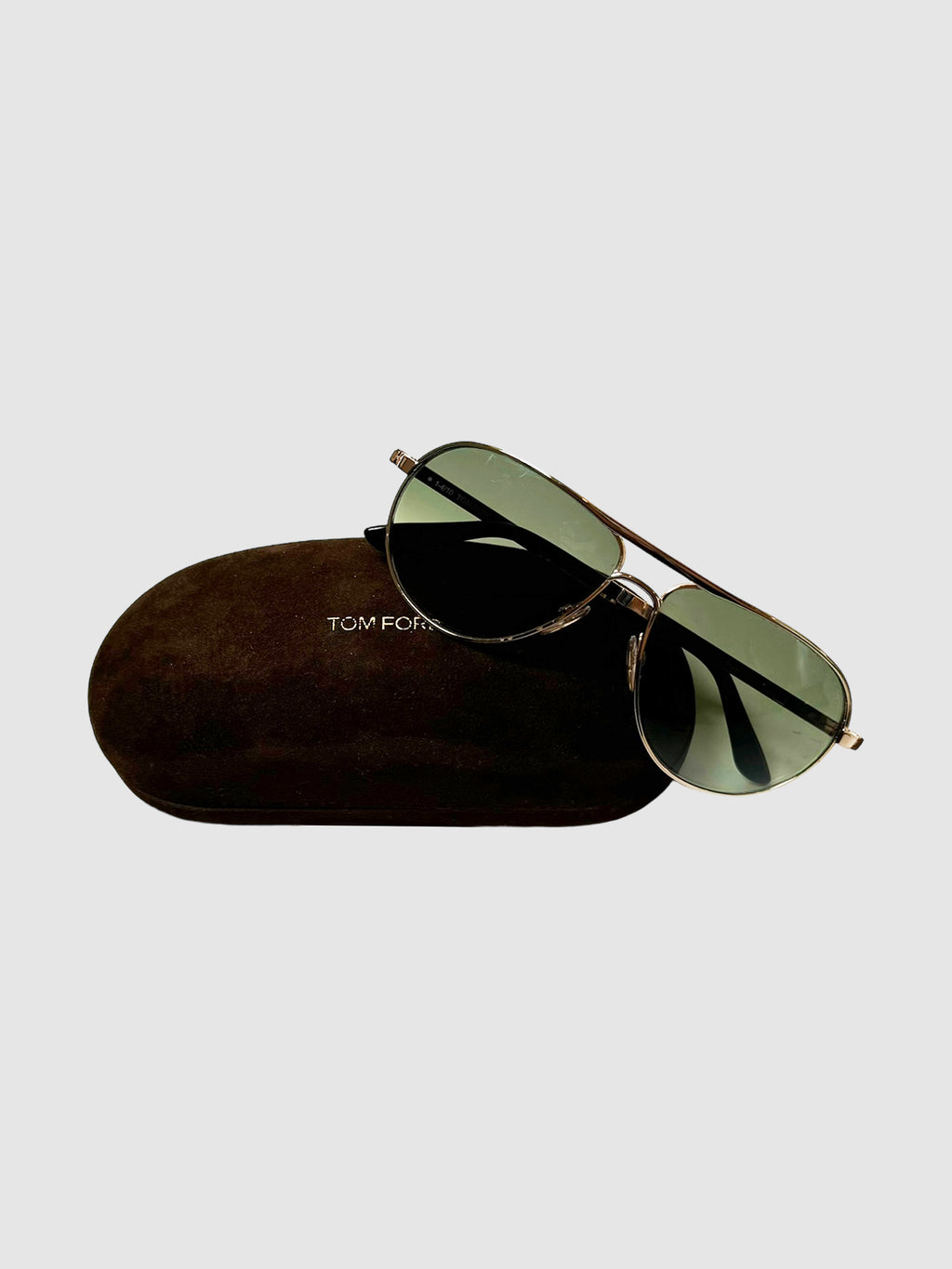 Tom Ford Marko Tinted Aviator Sunglasses Consignment Secondhand Designer Luxury Resale Toronto Trendy