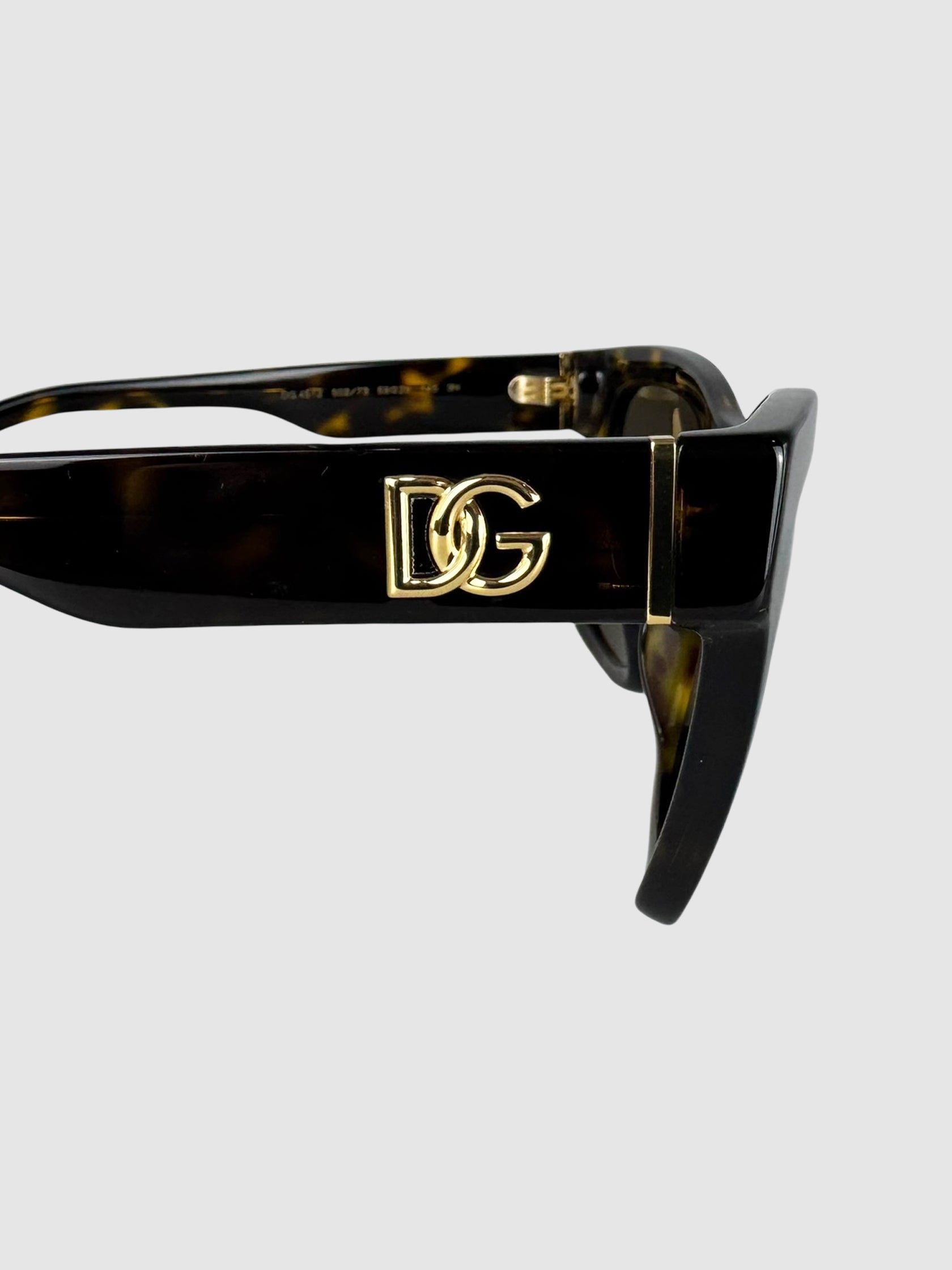 Tortoiseshell Square Sunglasses