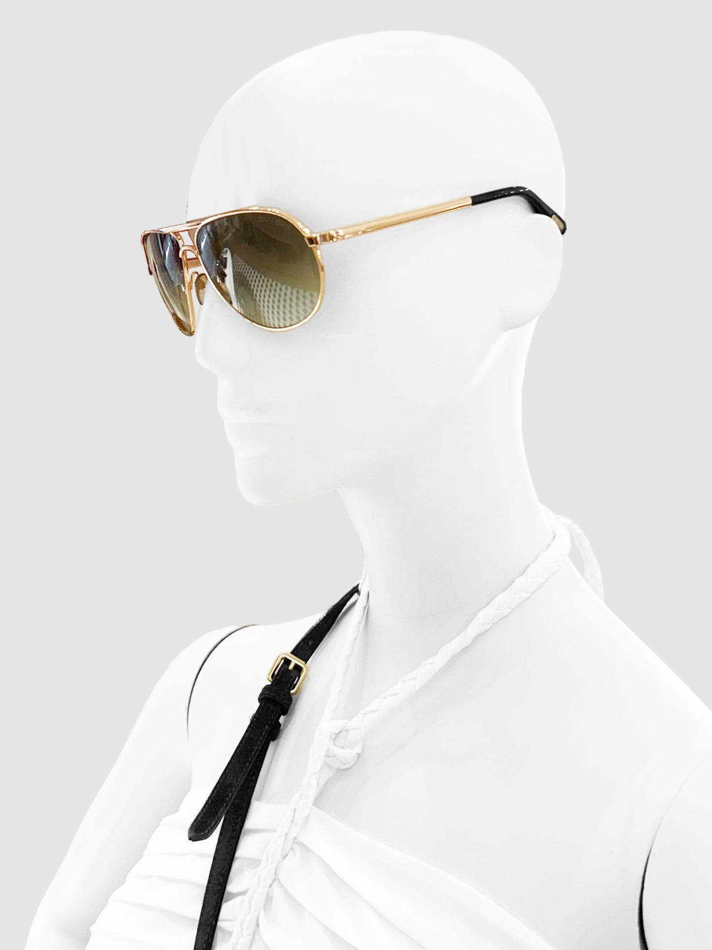 Tom Ford Marko Tinted Aviator Sunglasses Consignment Secondhand Designer Luxury Resale Toronto Trendy
