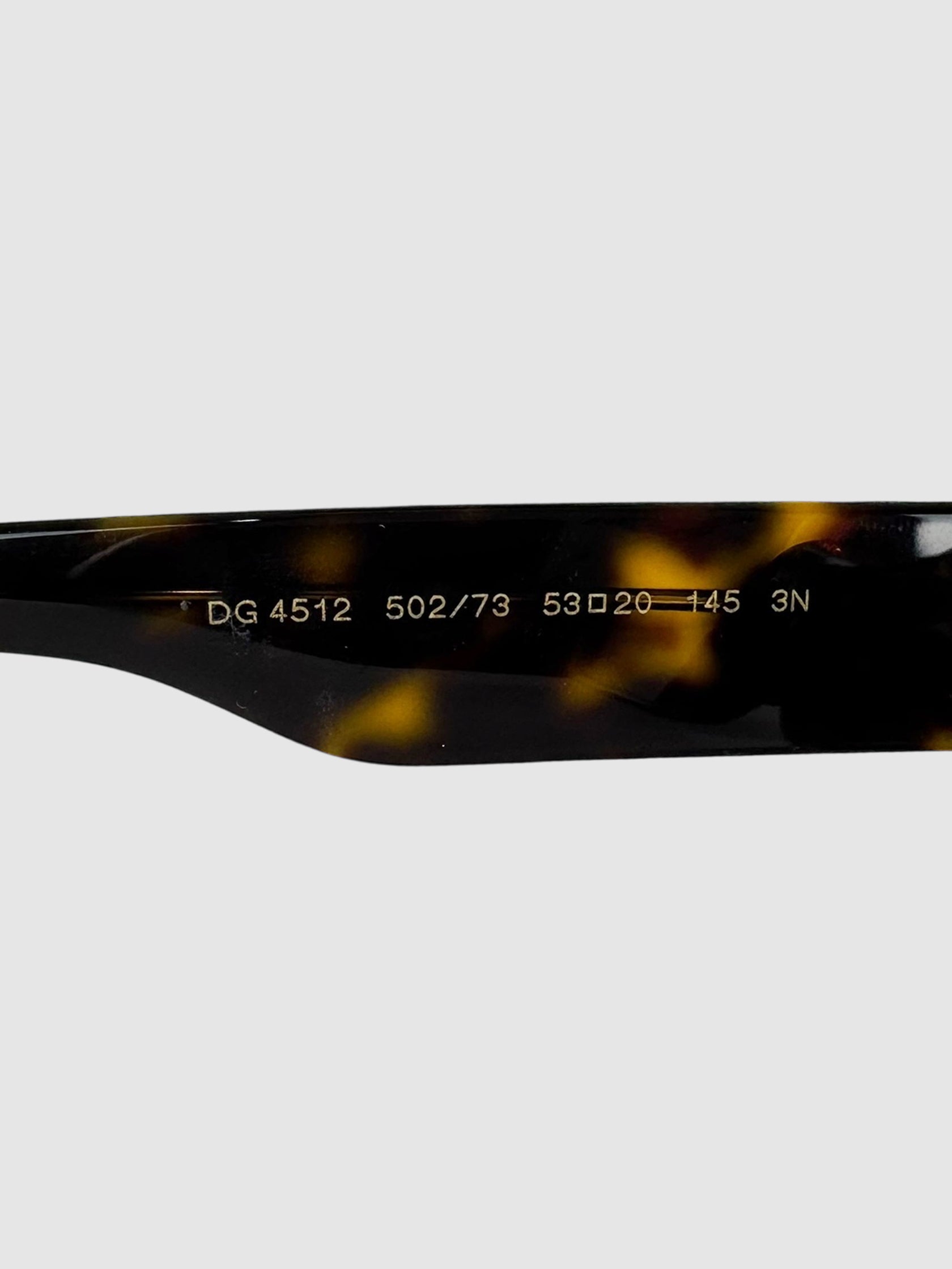 Tortoiseshell Square Sunglasses