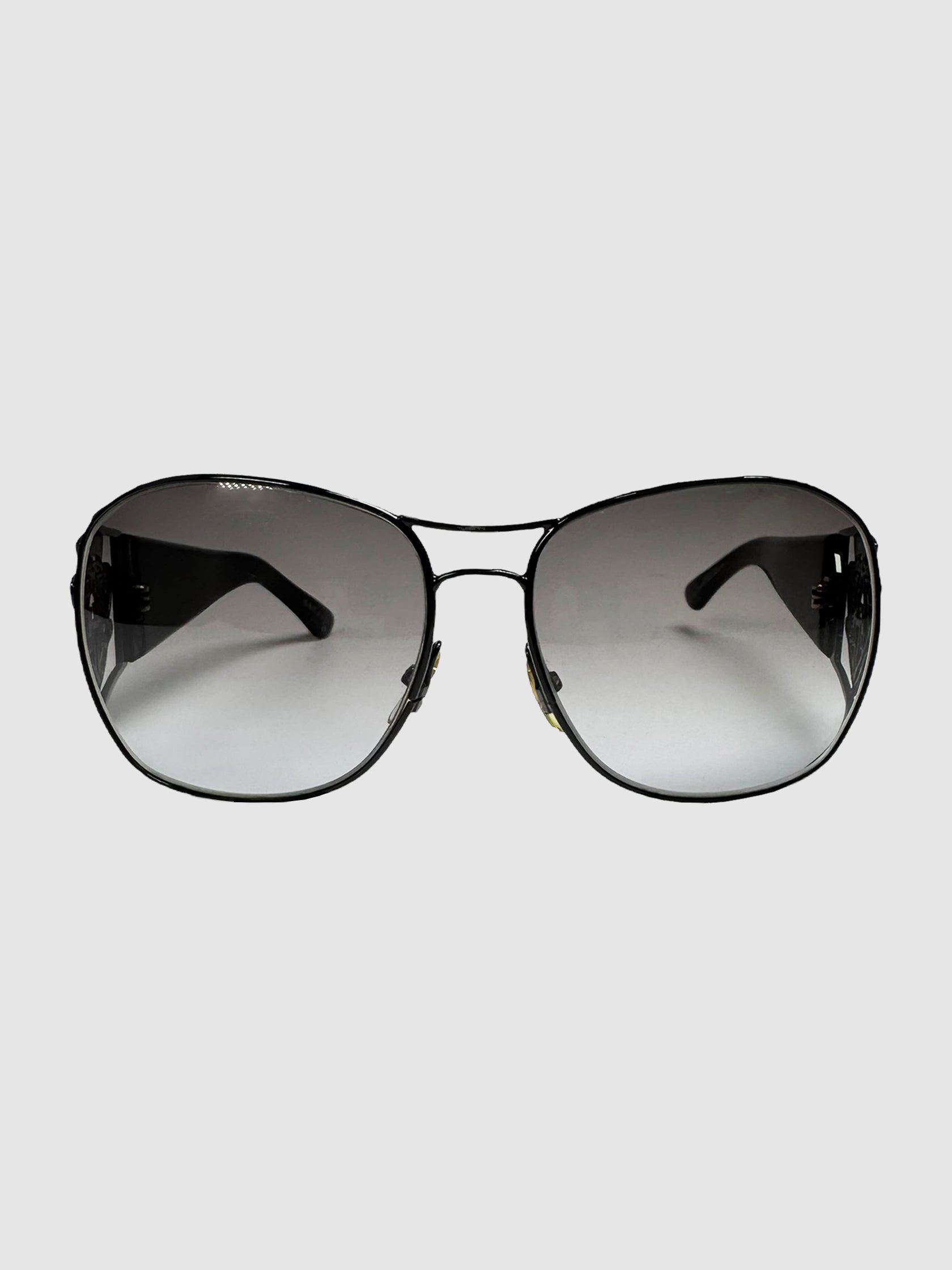 Oversized Crest Sunglasses